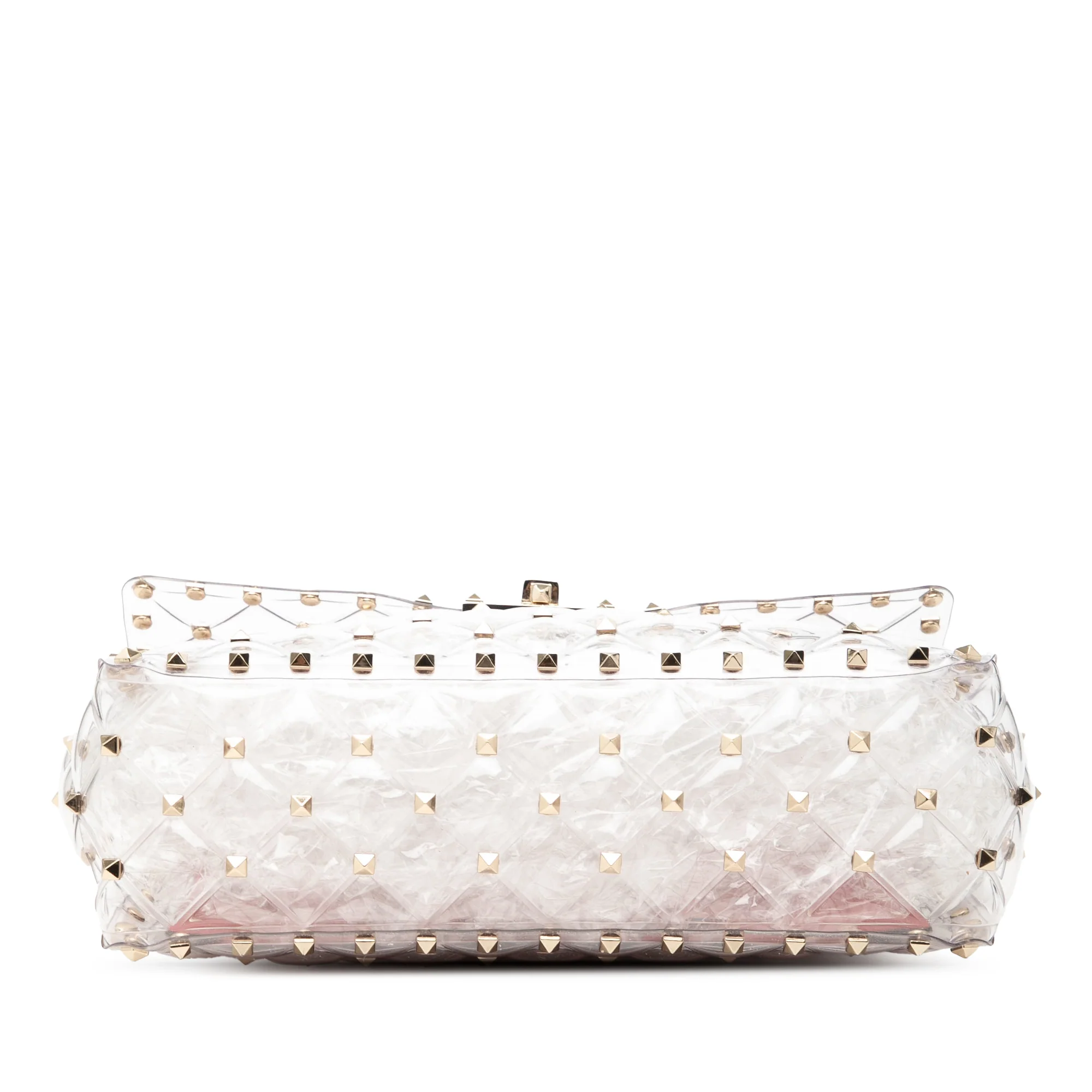 Rockstud Spike Flap Bag Quilted Leather Medium - Image 3