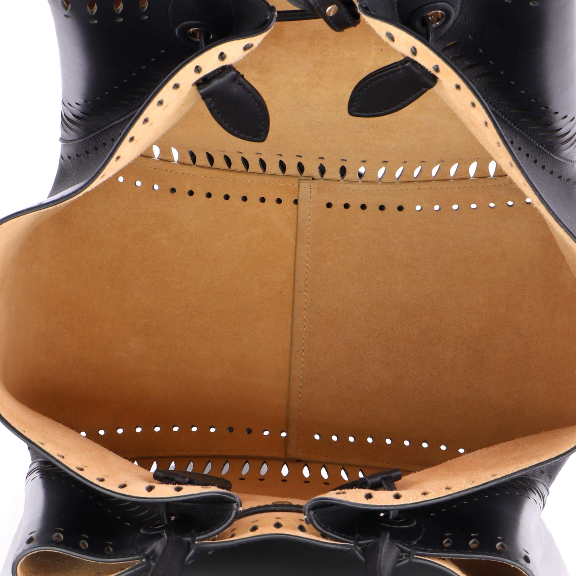 Angele Tote Laser Cut Leather 25 - Image 6