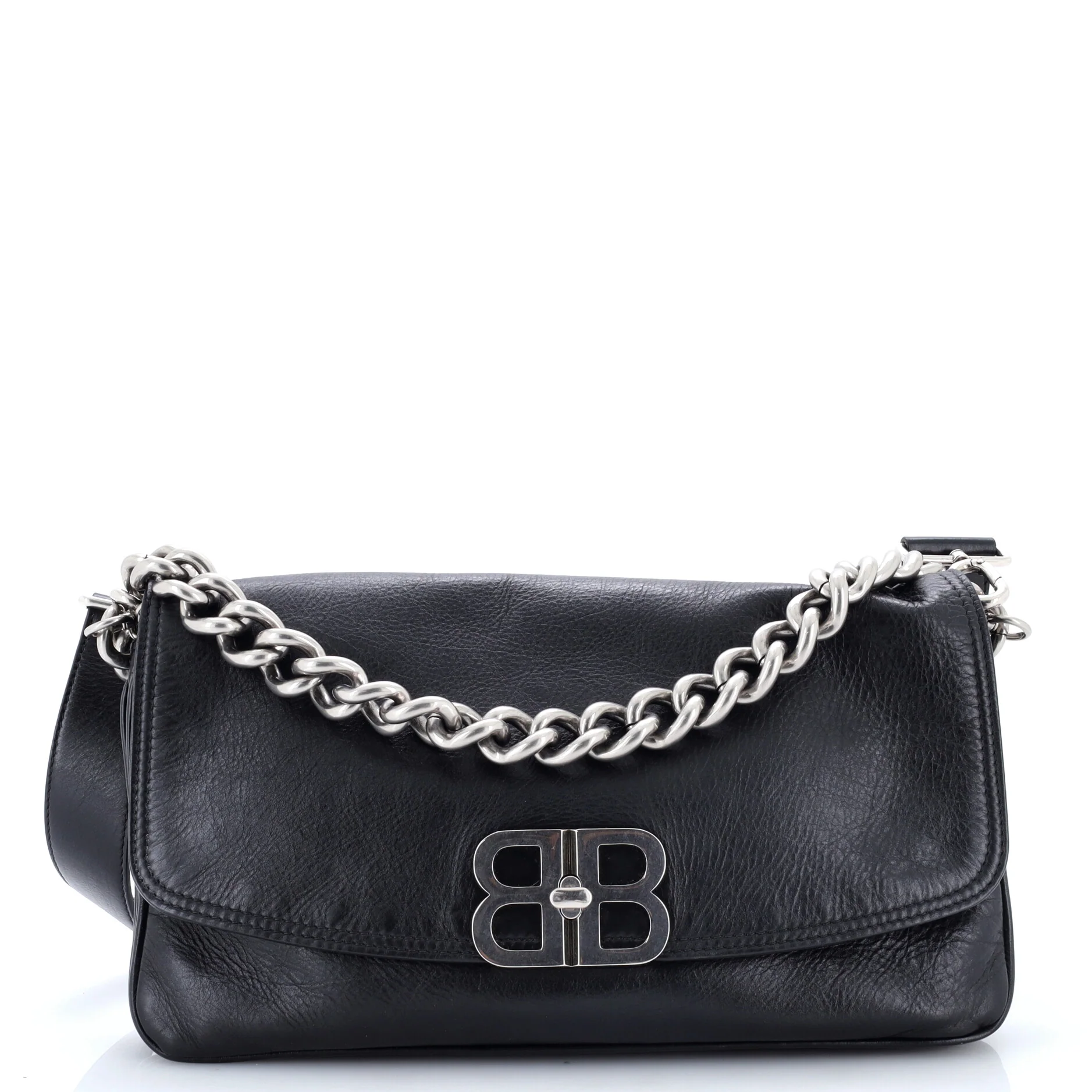 BB Soft Flap Bag Leather Medium