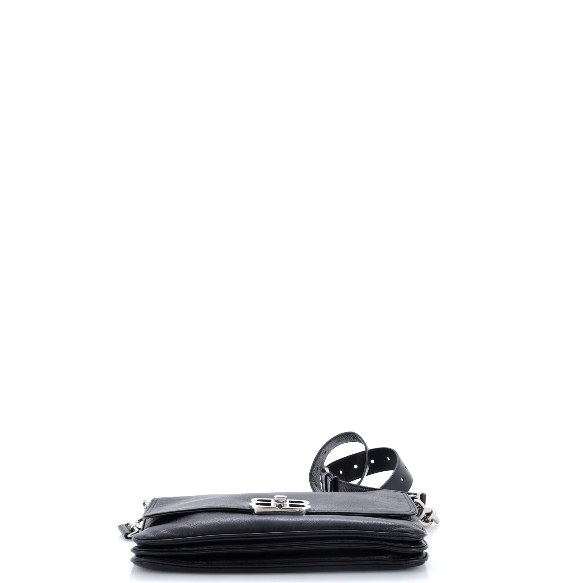 BB Soft Flap Bag Leather Medium - Image 4