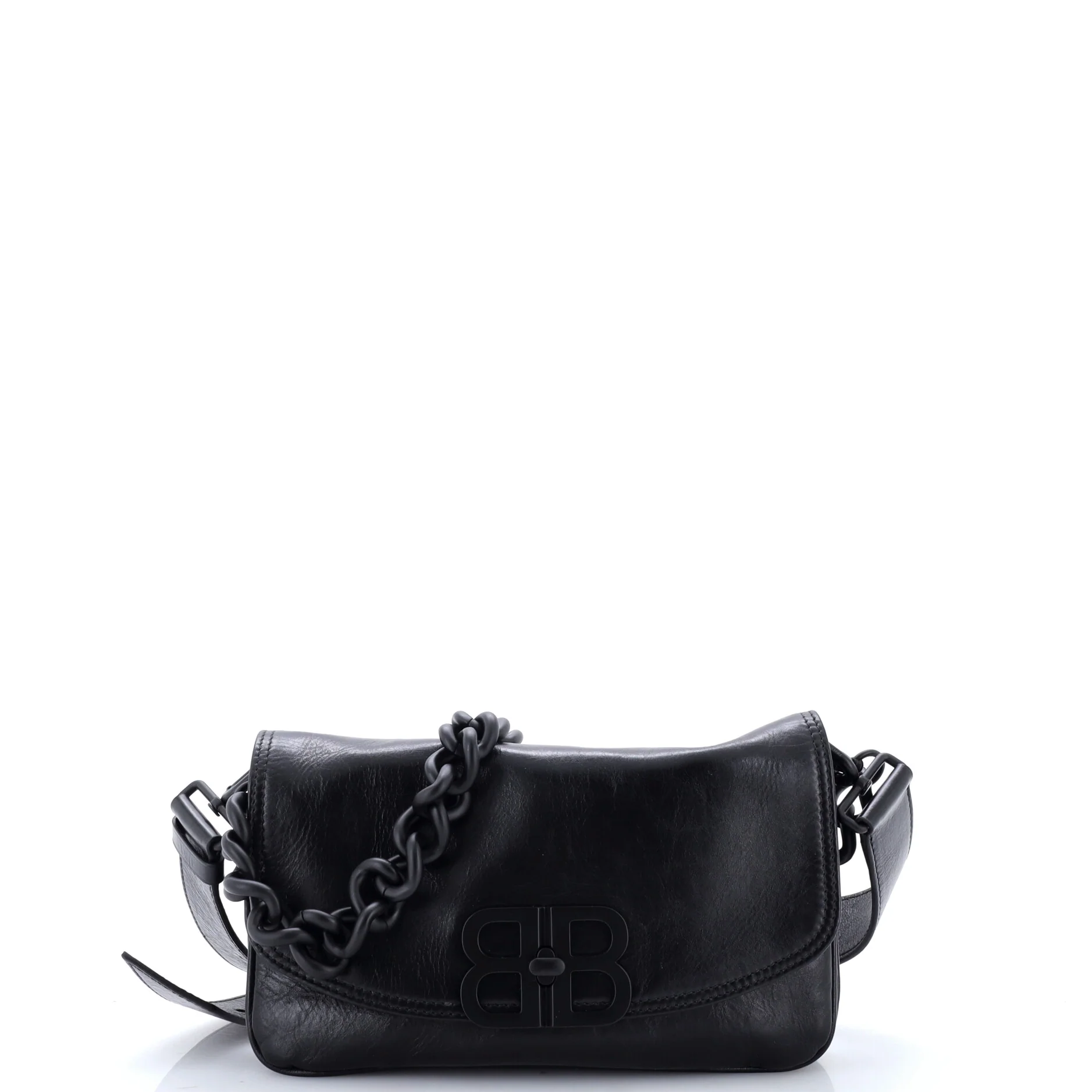 BB Soft Flap Bag Leather Small