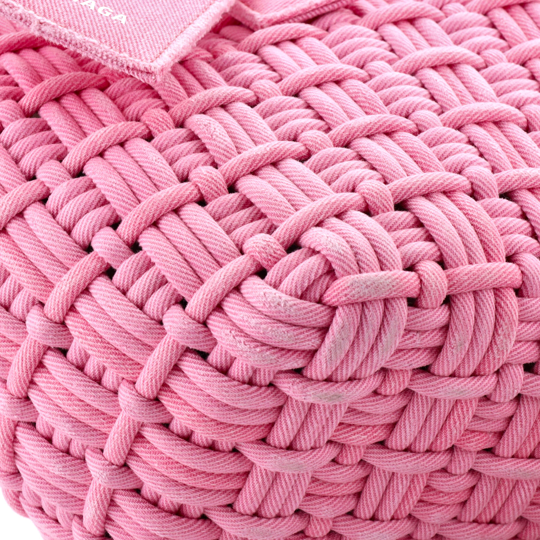 Bistro Panier Bag Woven Denim XS - Image 6