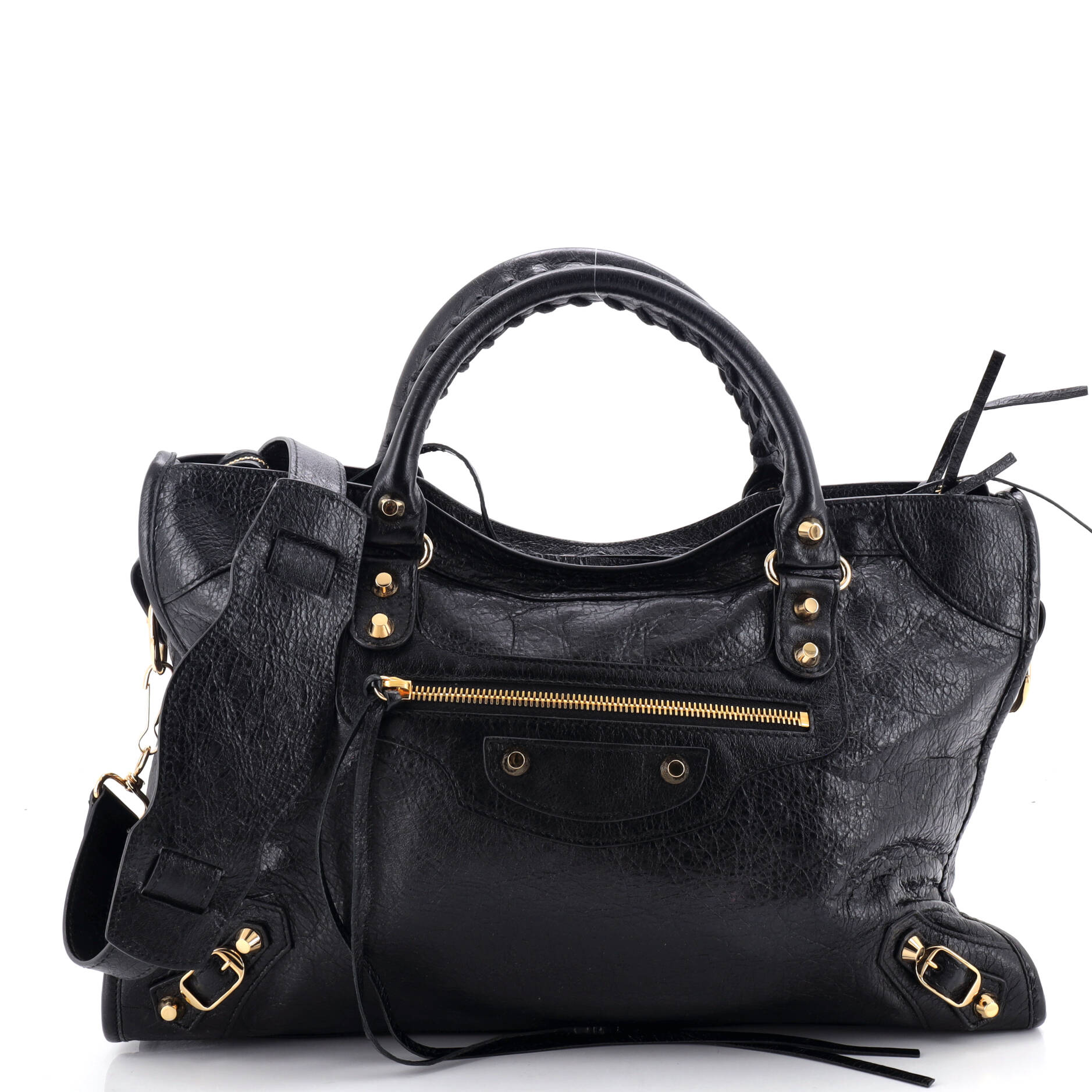 City Classic Studs Bag Leather Medium