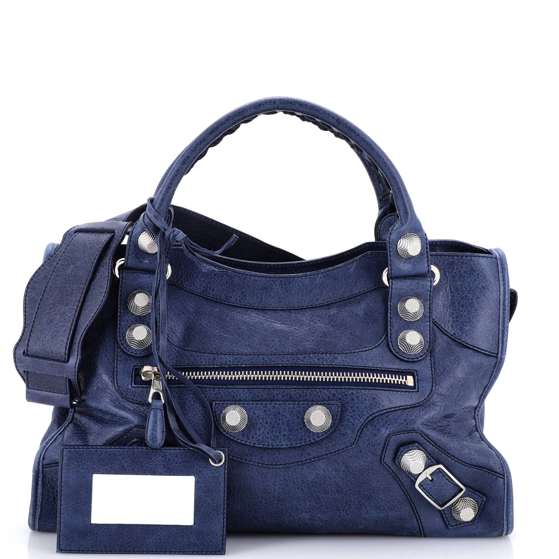 City Giant Studs Bag Leather Medium