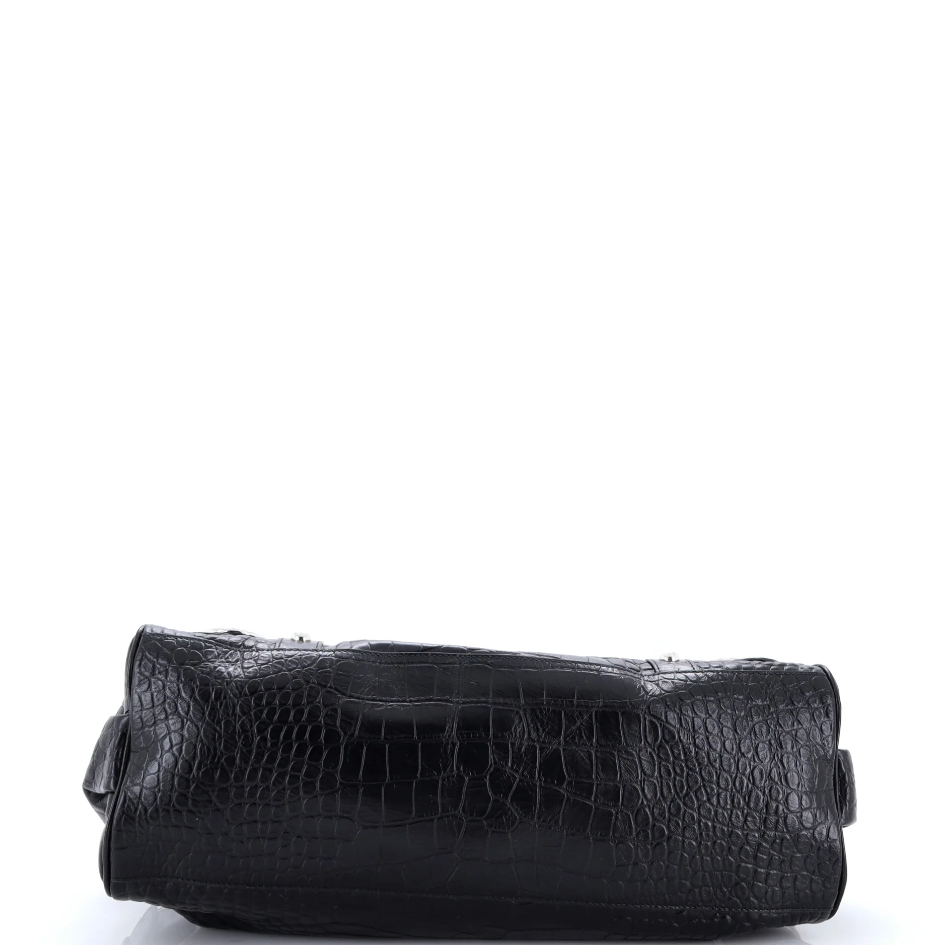 Essex Shoulder Bag Embossed Leather Medium - Image 4