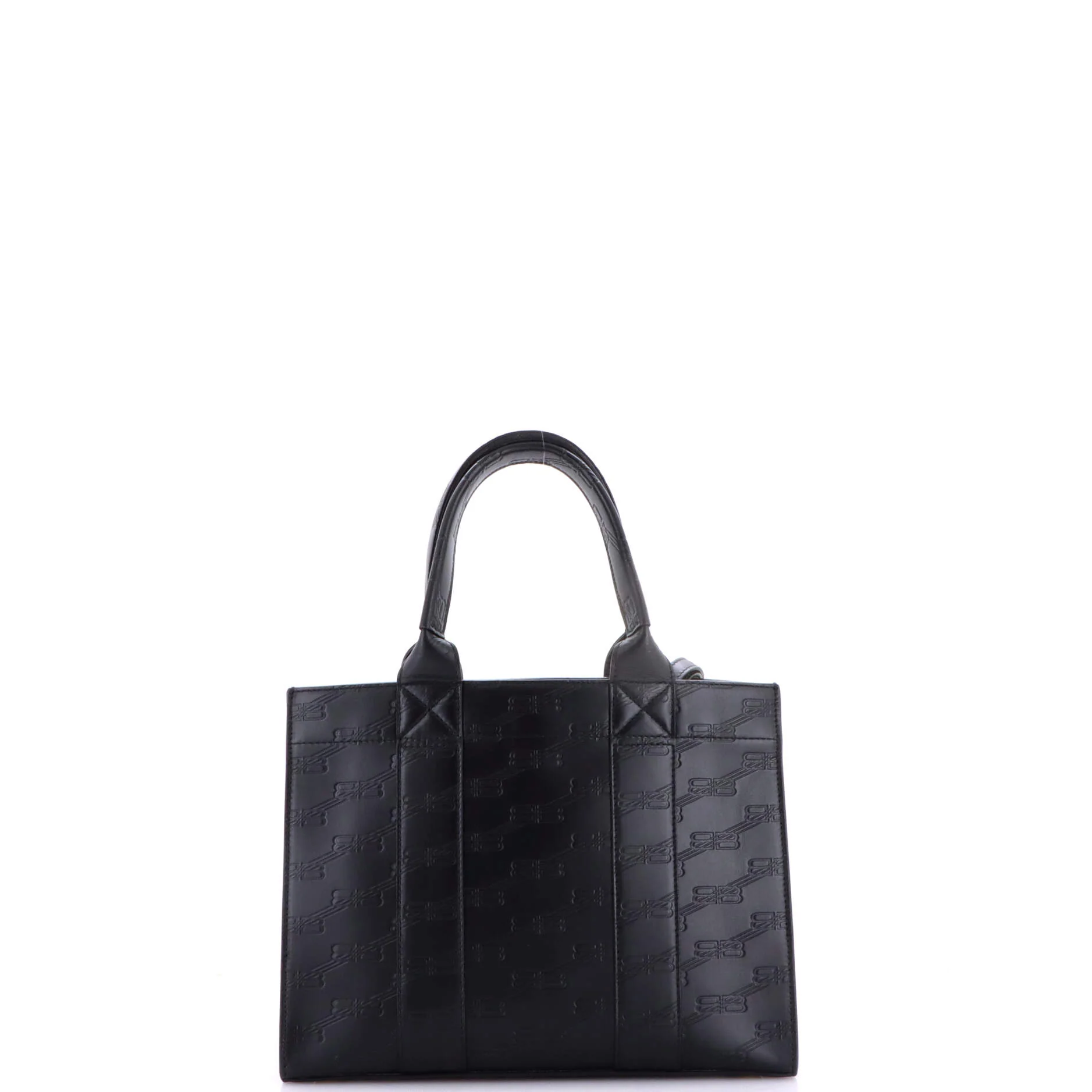 Hardware Tote Embossed Leather Small - Image 3