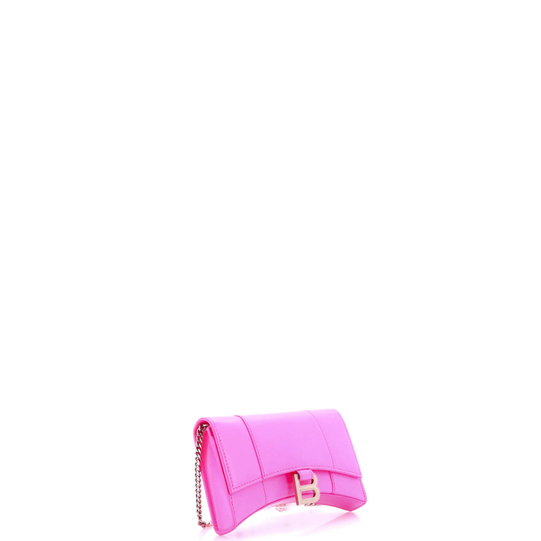 Hourglass Chain Wallet Leather - Image 2