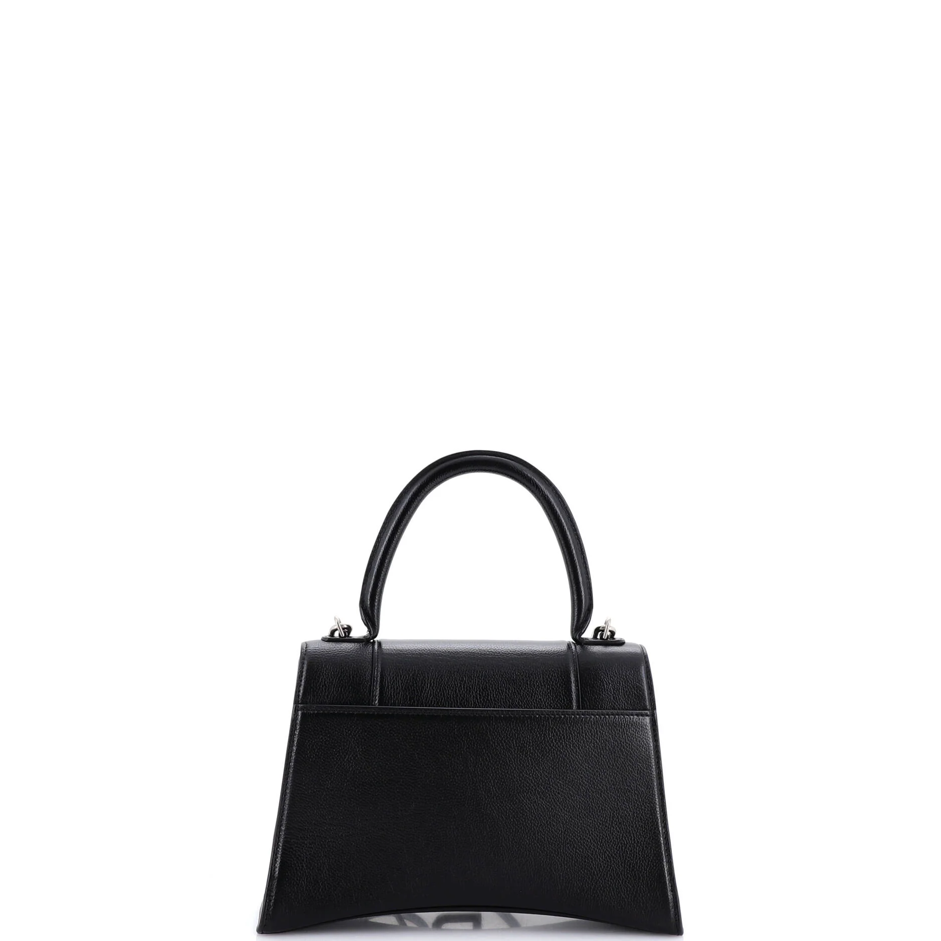Hourglass Top Handle Bag Leather Medium - Image 3