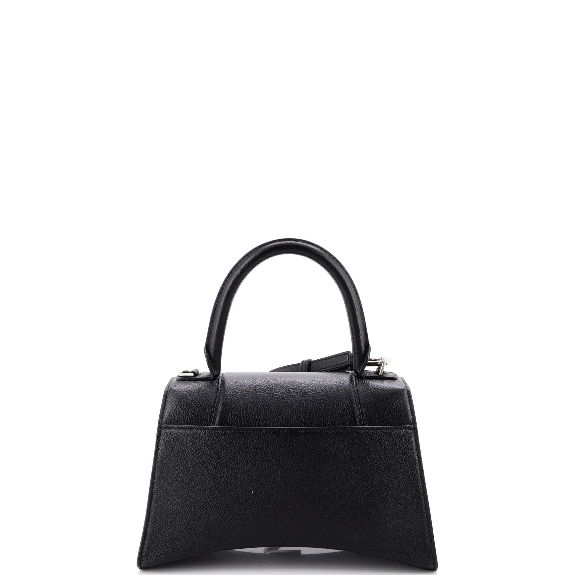 Hourglass Top Handle Bag Leather Small - Image 3