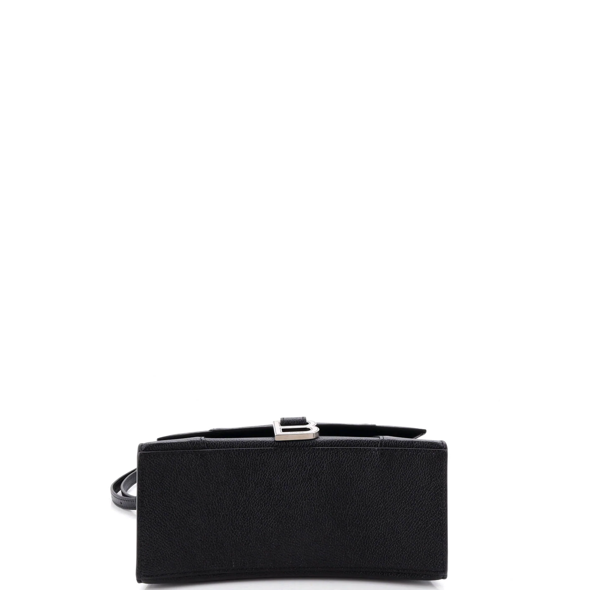 Hourglass Top Handle Bag Leather Small - Image 4
