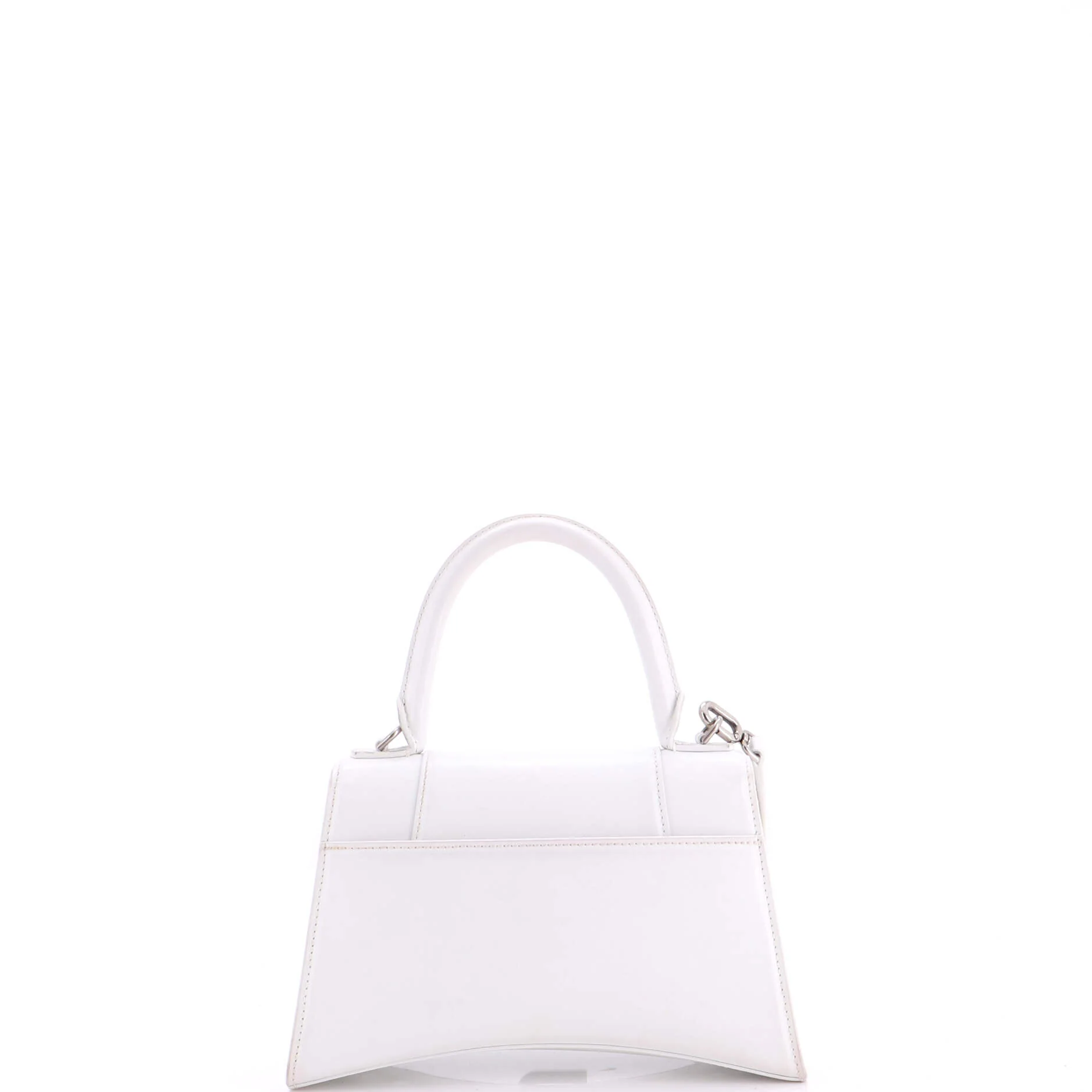 Hourglass Top Handle Bag Leather Small - Image 3