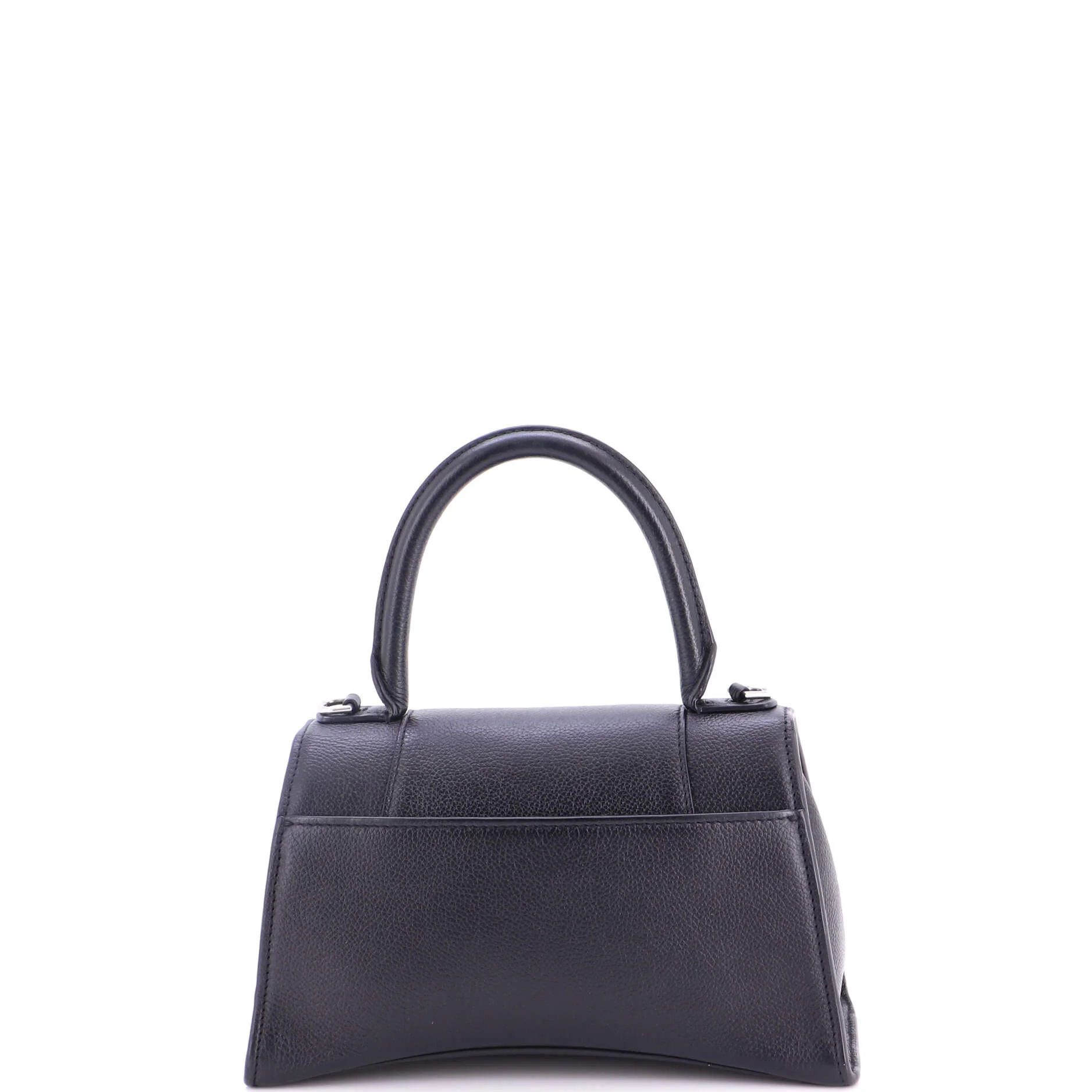 Hourglass Top Handle Bag Leather Small - Image 3