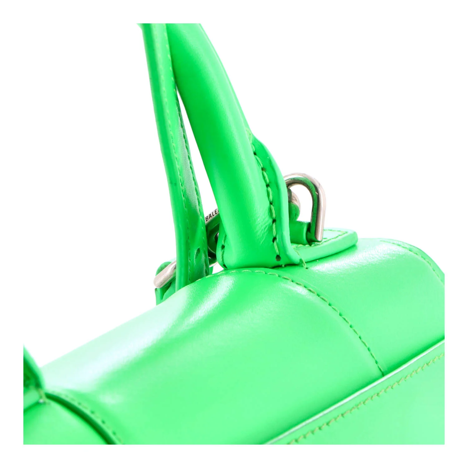 Hourglass Top Handle Bag Leather XS - Image 7