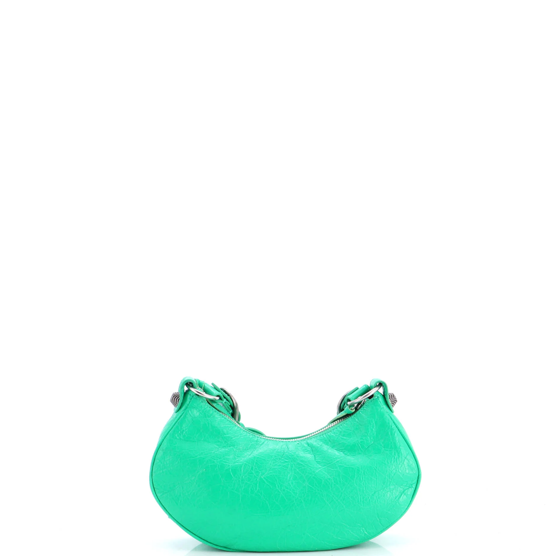 Le Cagole Giant Studs Shoulder Bag Leather XS - Image 4