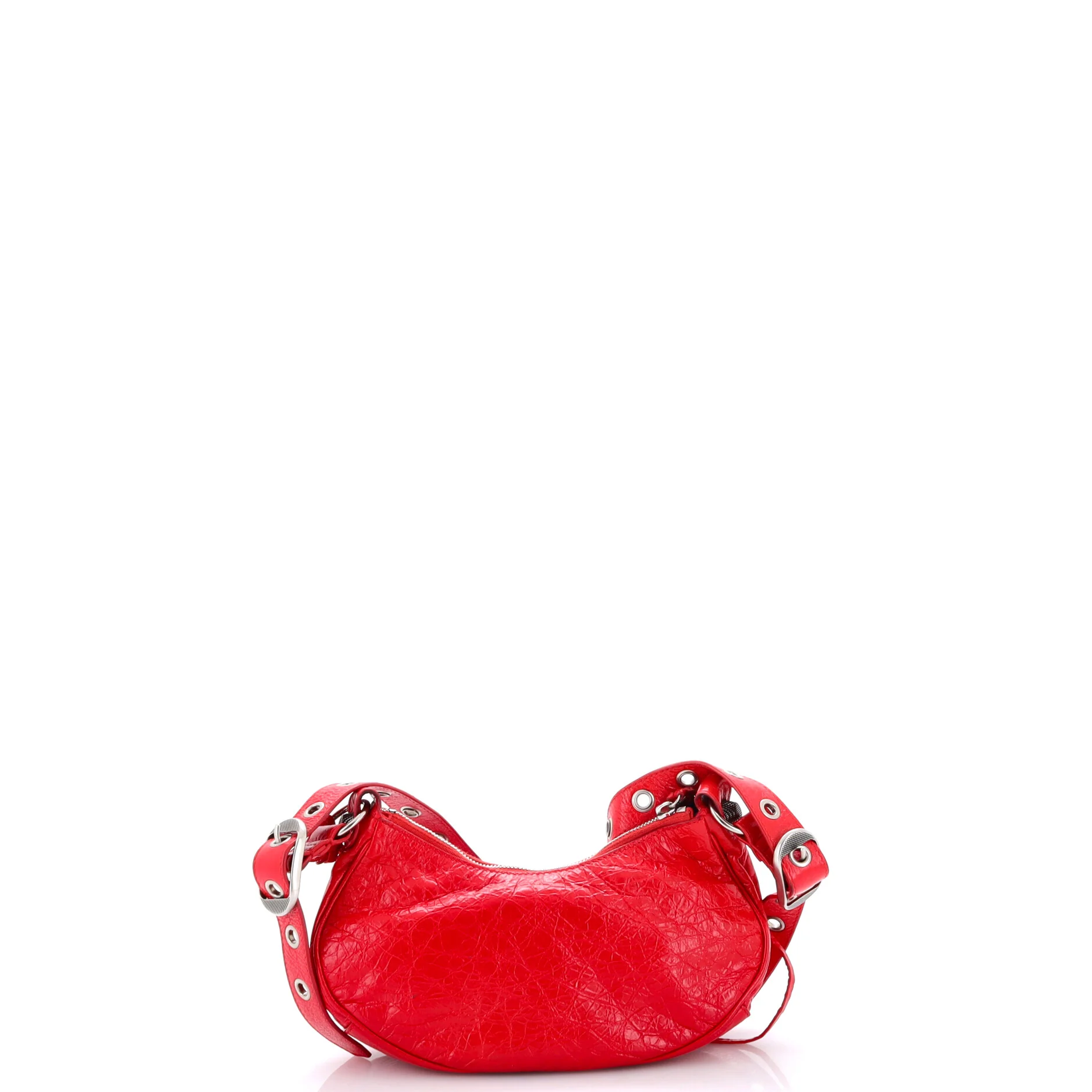 Le Cagole Giant Studs Shoulder Bag Leather XS - Image 4