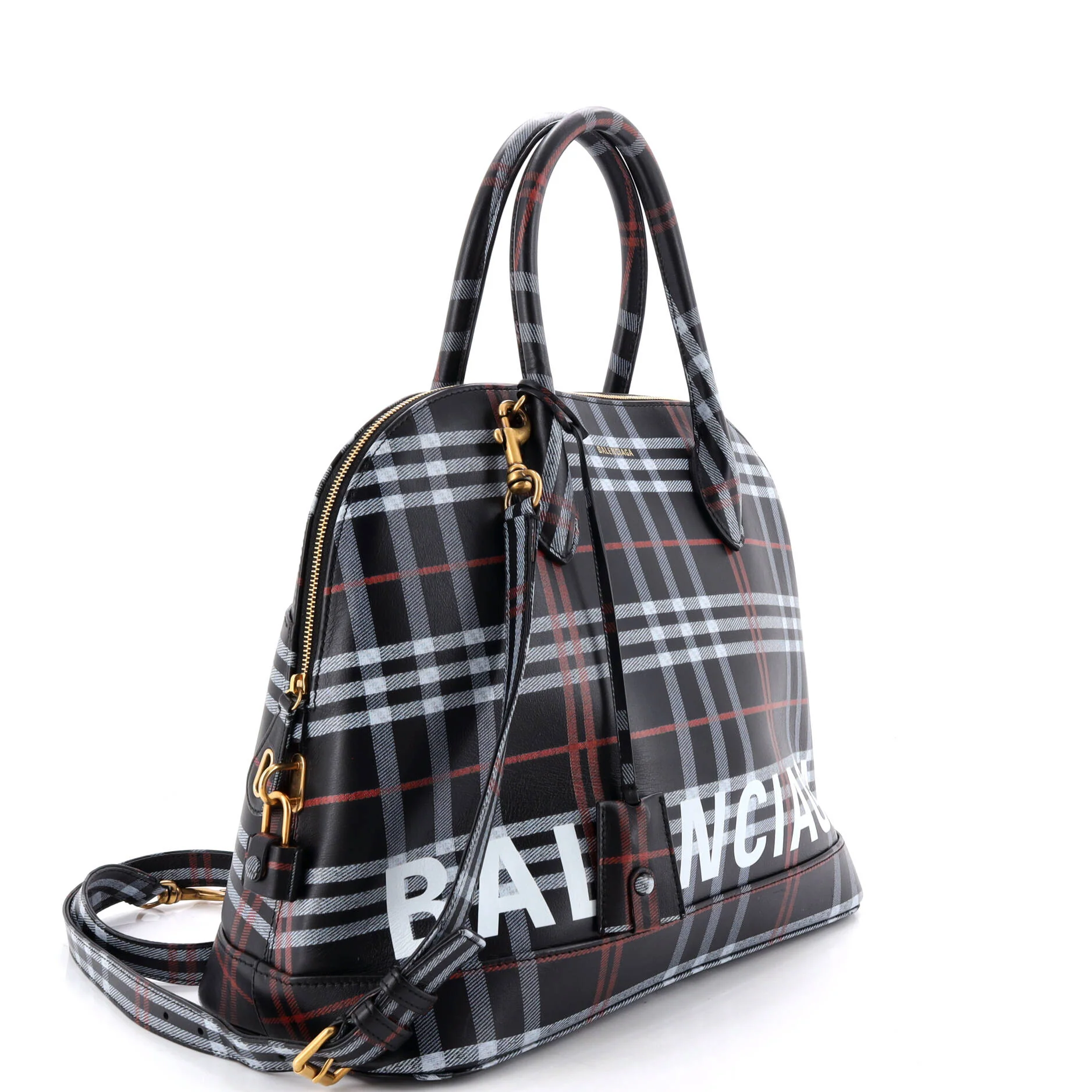 Logo Ville Bag Printed Leather Medium - Image 2