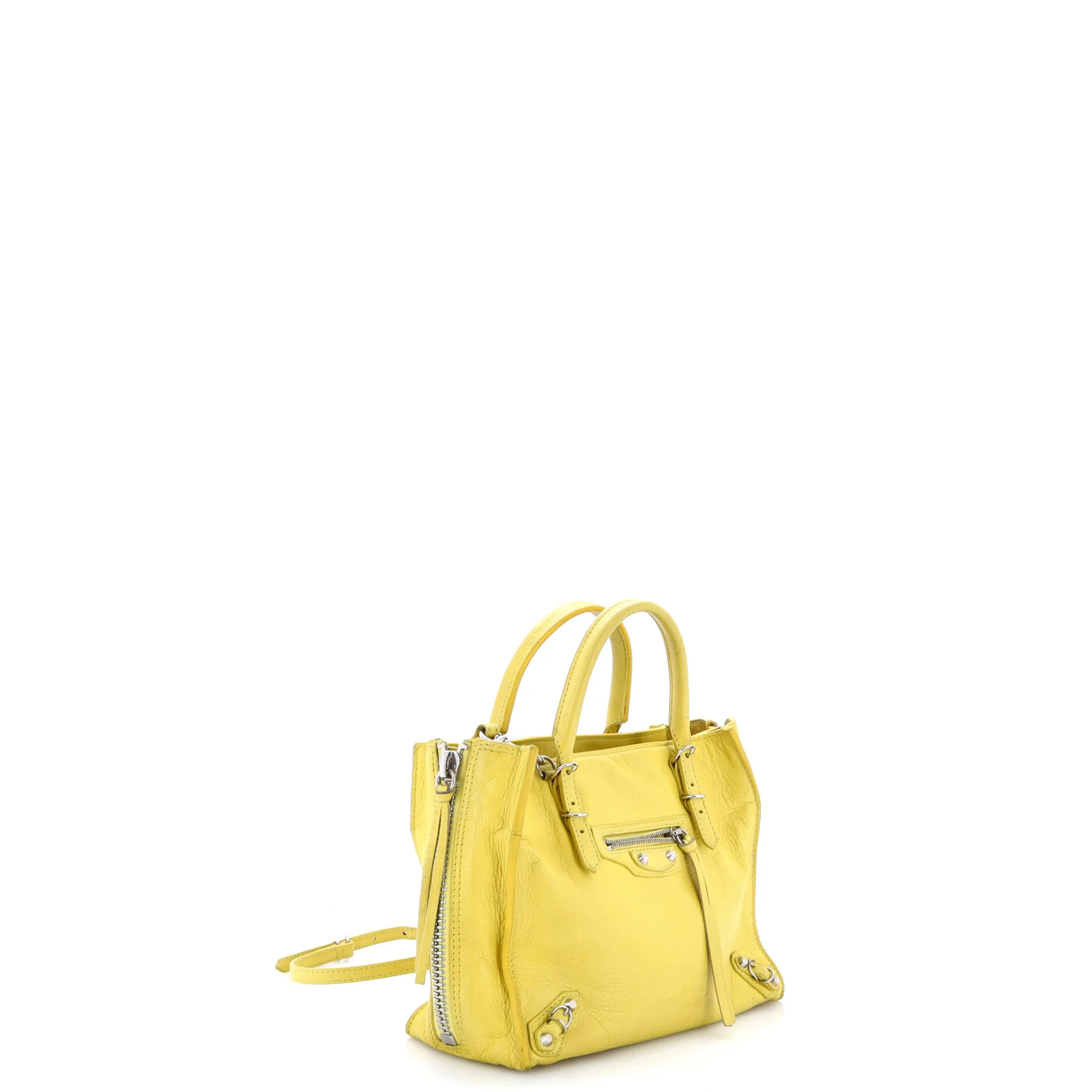 Papier A6 Zip Around Classic Studs Bag Leather - Image 2