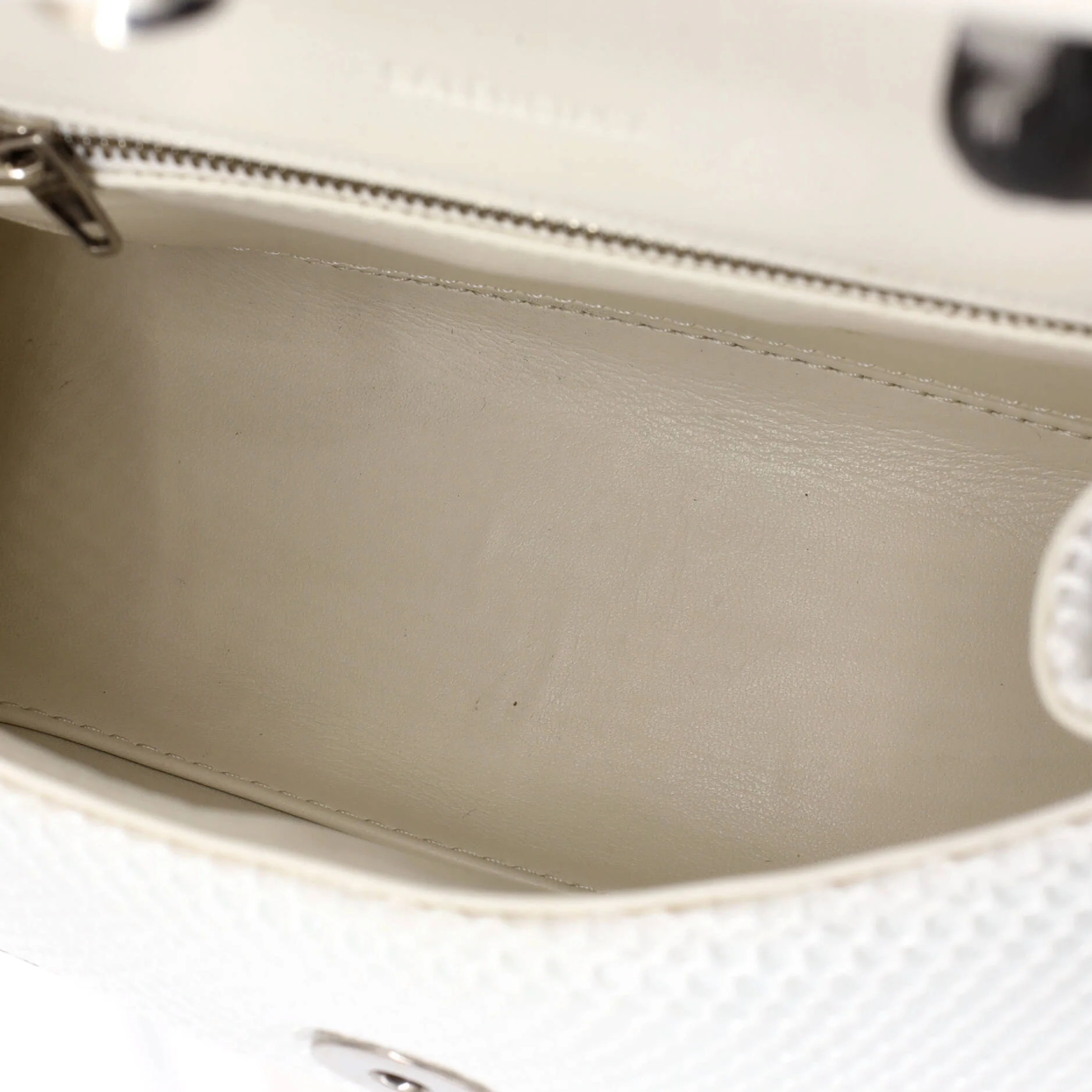 SneakerHead Top Handle Bag Mesh and Faux Leather Small - Image 5