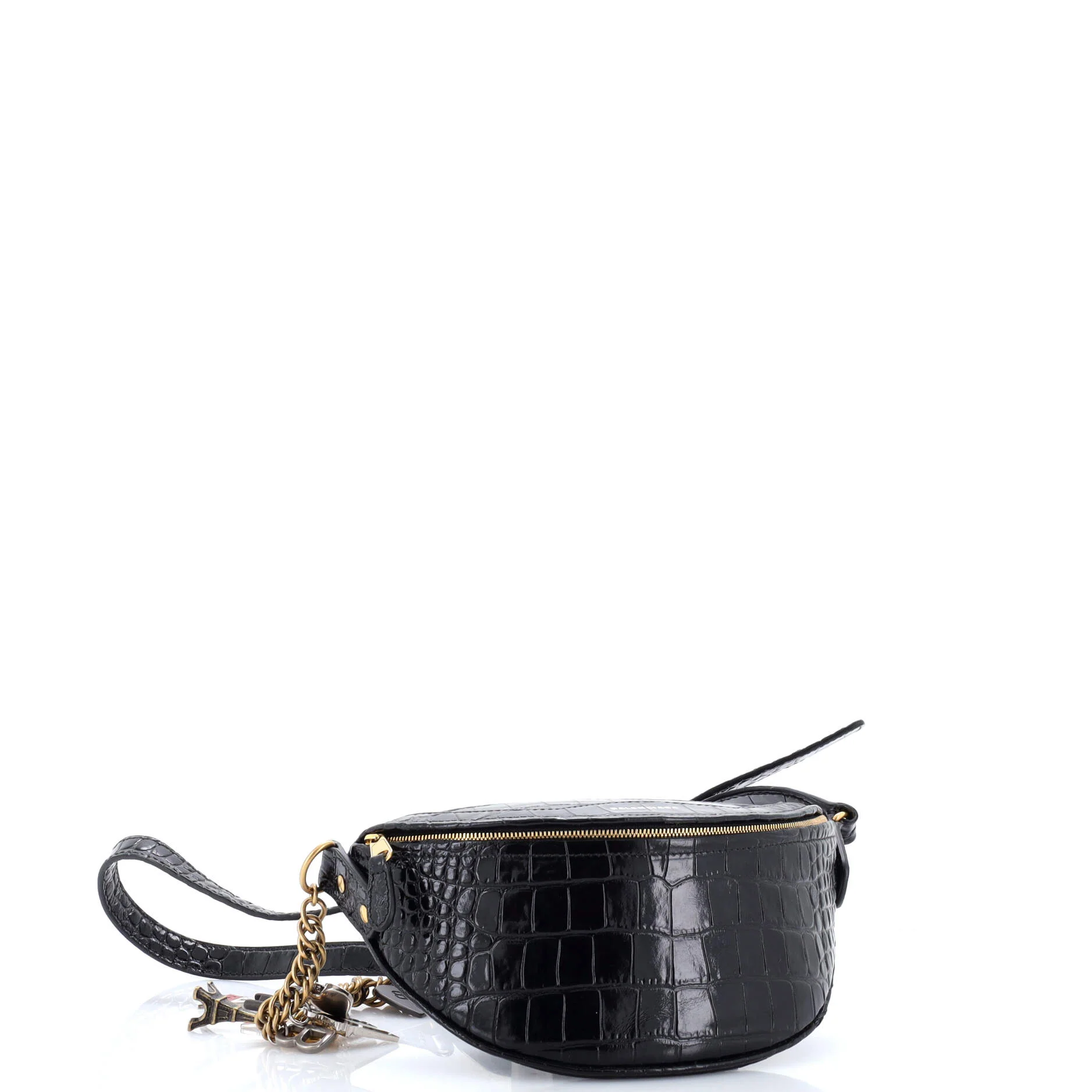Souvenir Belt Bag Crocodile Embossed Leather XXS - Image 2