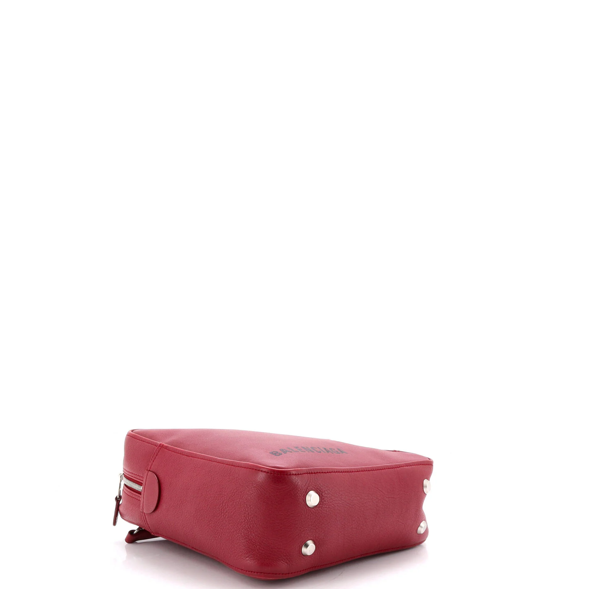 Triangle Duffle Bag Leather Small - Image 4