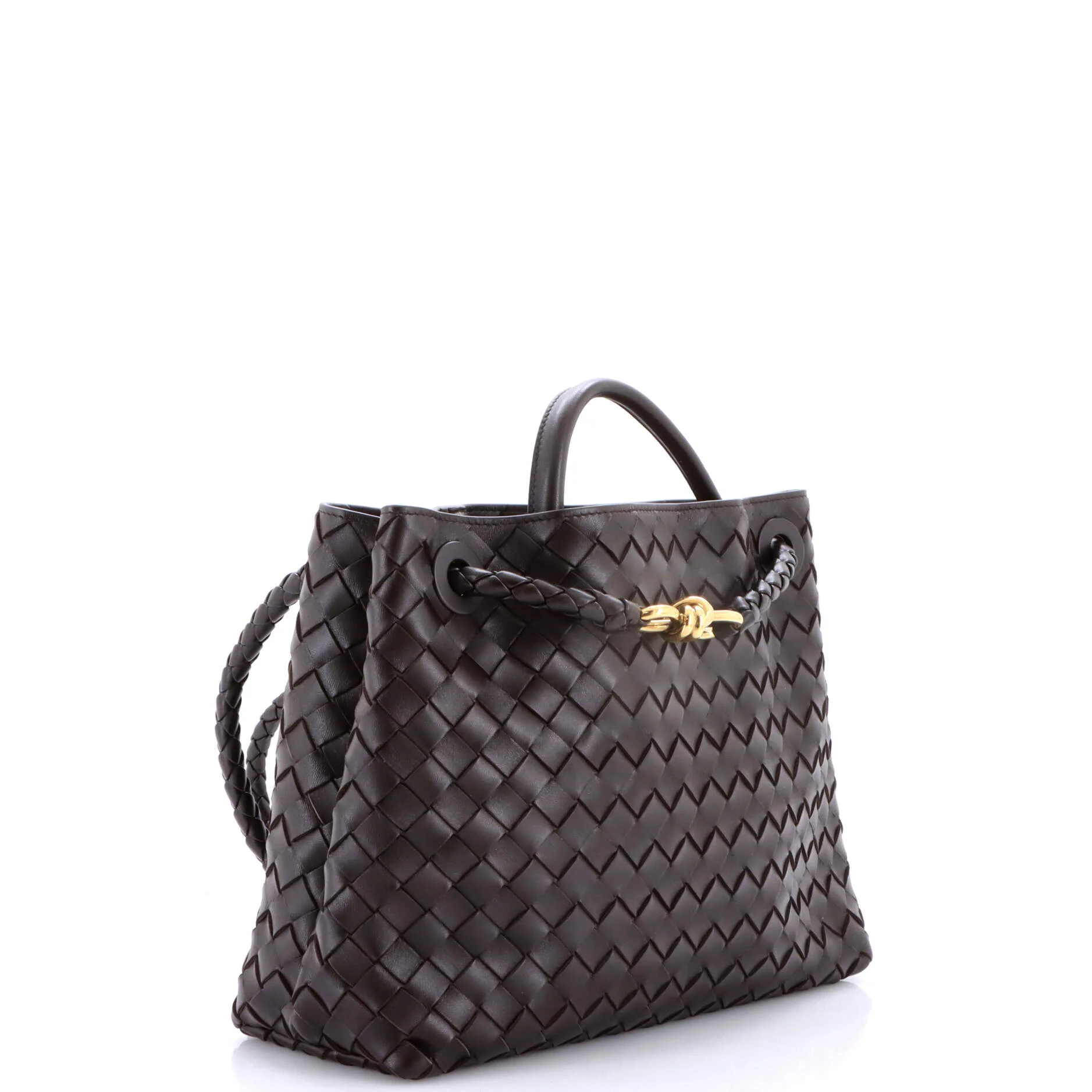 Andiamo Top Handle Bag Intrecciato Nappa Medium - Image 2