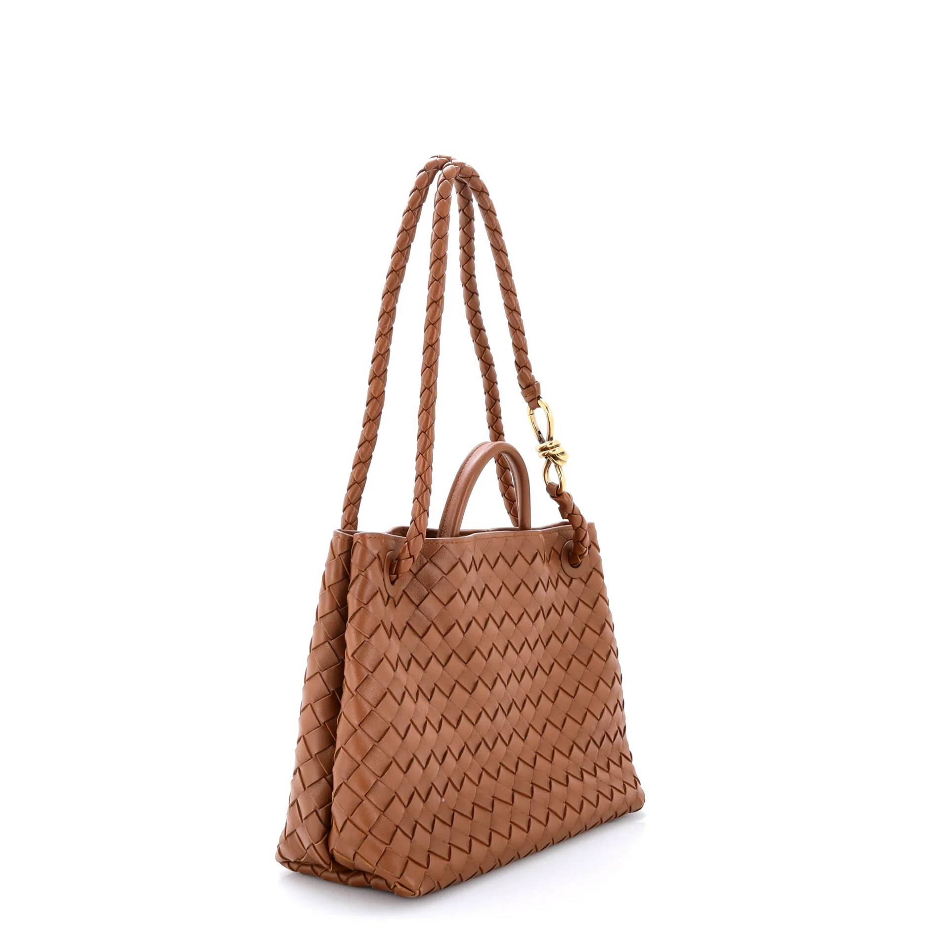 Andiamo Top Handle Bag Intrecciato Nappa Medium - Image 2