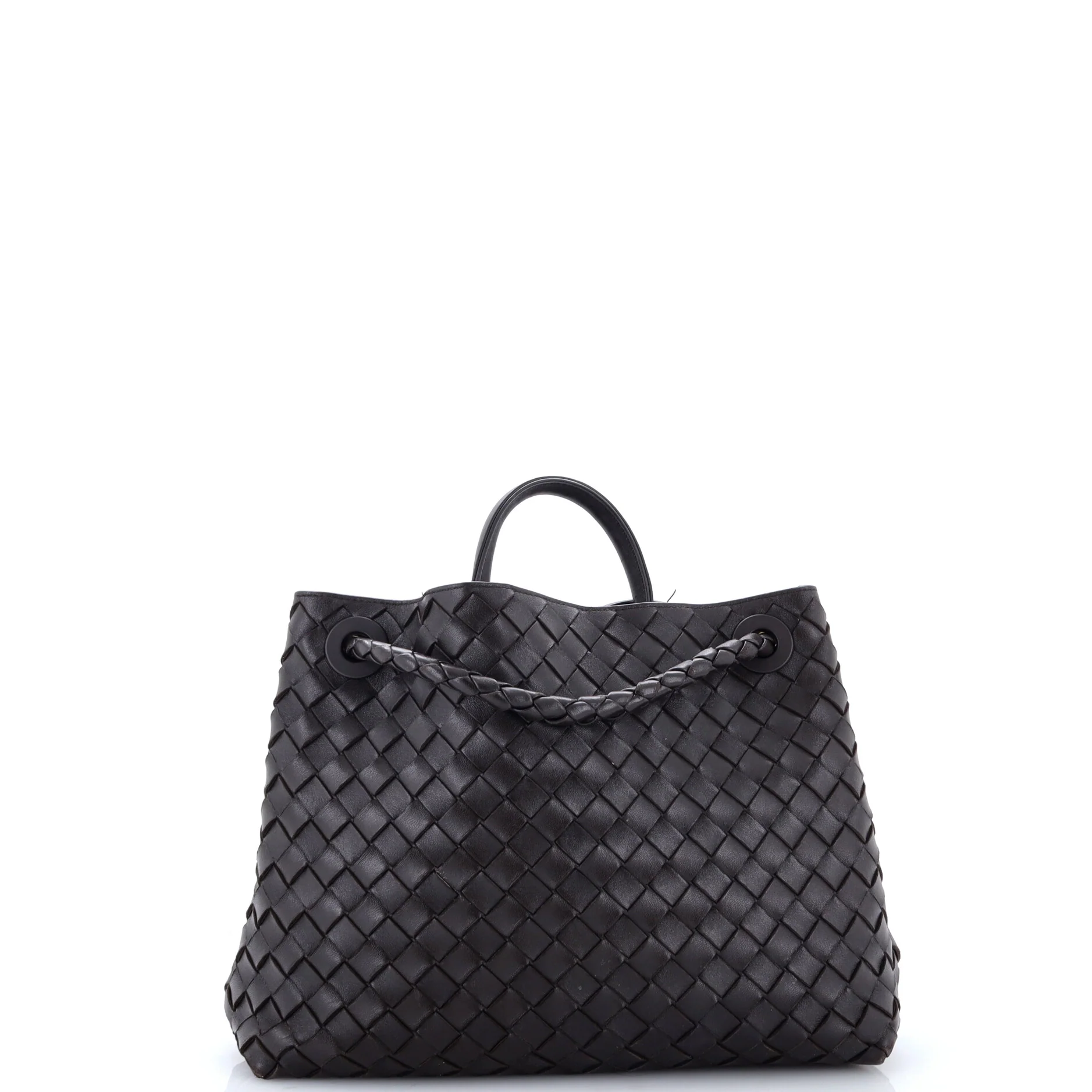 Andiamo Top Handle Bag Intrecciato Nappa Medium - Image 3