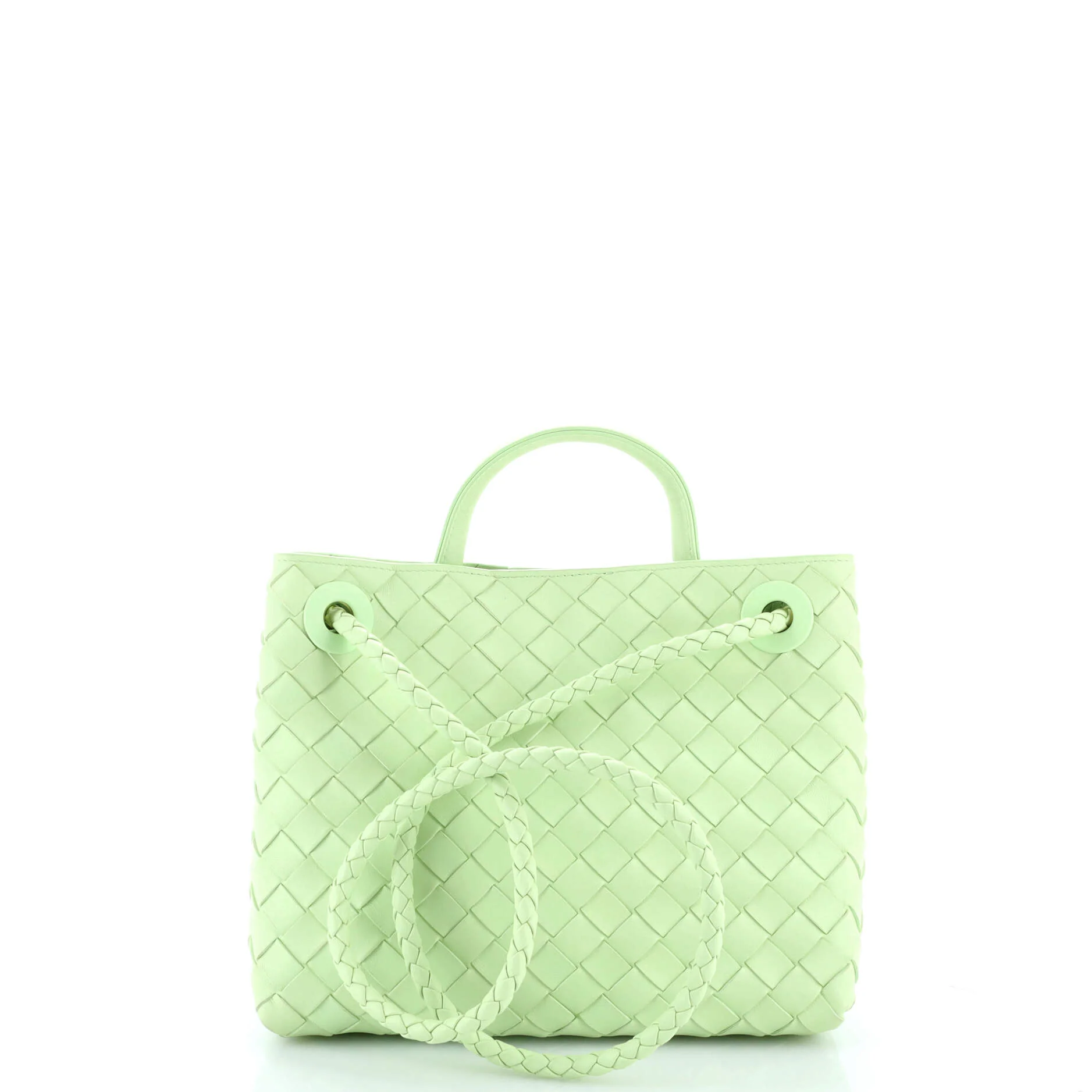 Andiamo Top Handle Bag Intrecciato Nappa Small - Image 3