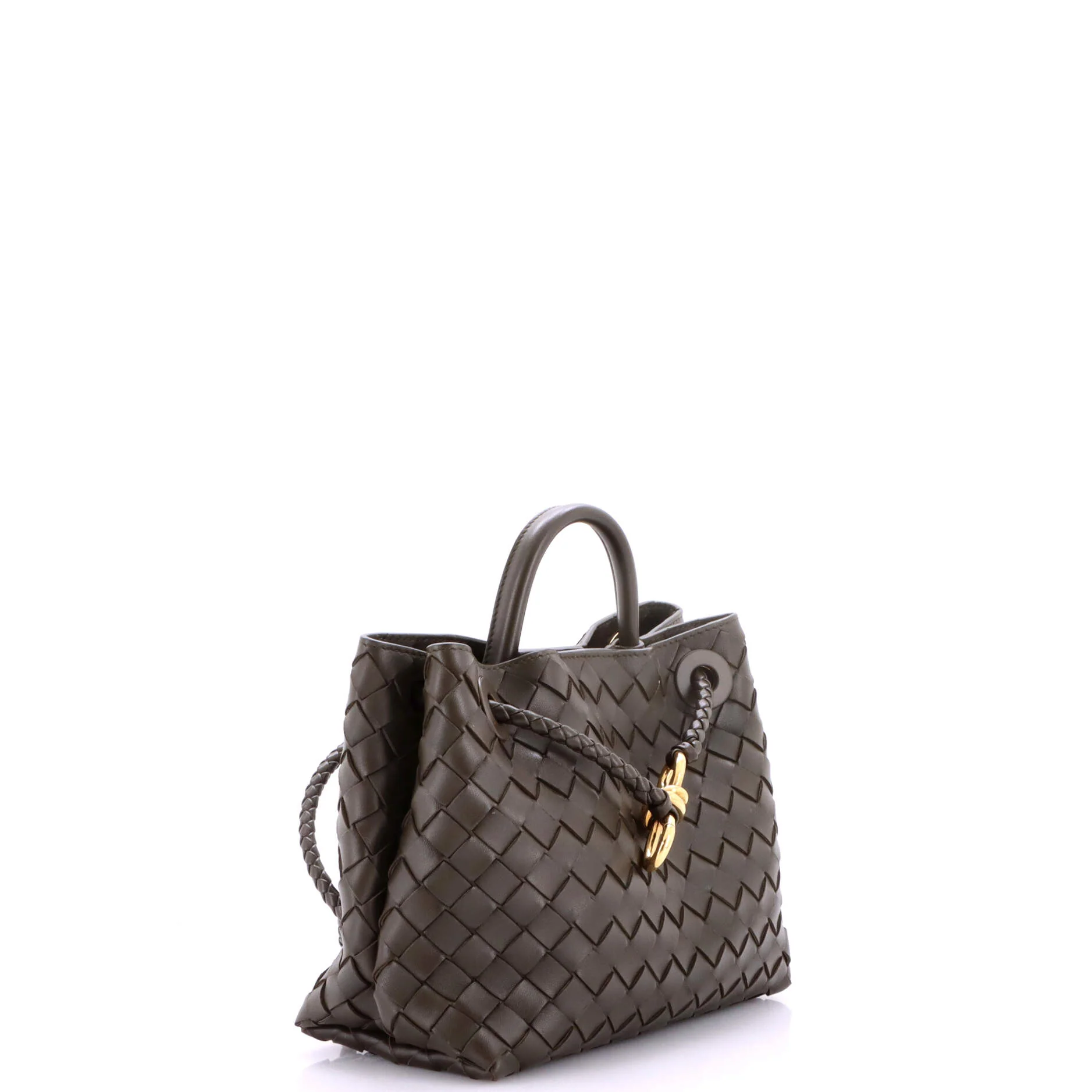 Andiamo Top Handle Bag Intrecciato Nappa Small - Image 2