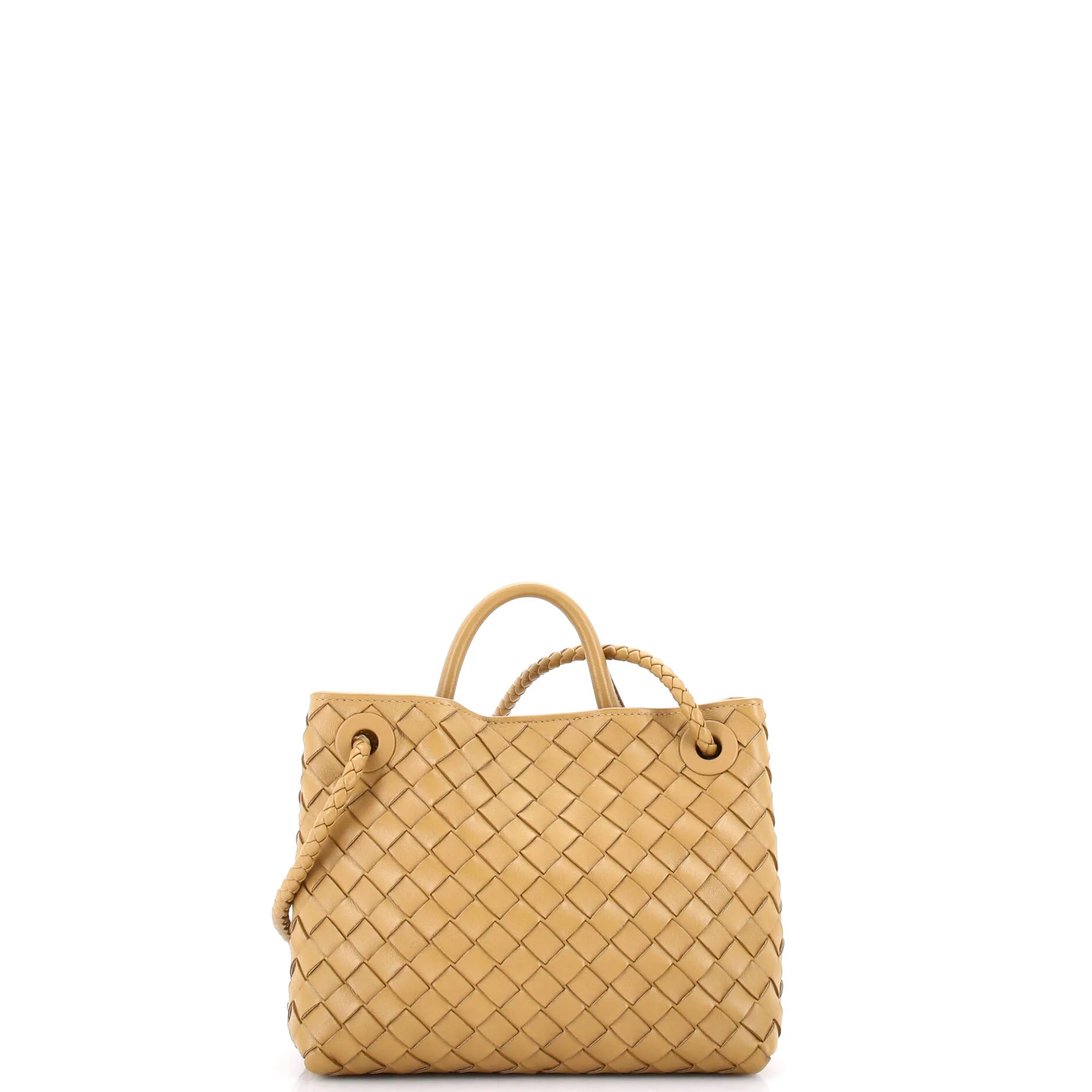 Andiamo Top Handle Bag Intrecciato Nappa Small - Image 3