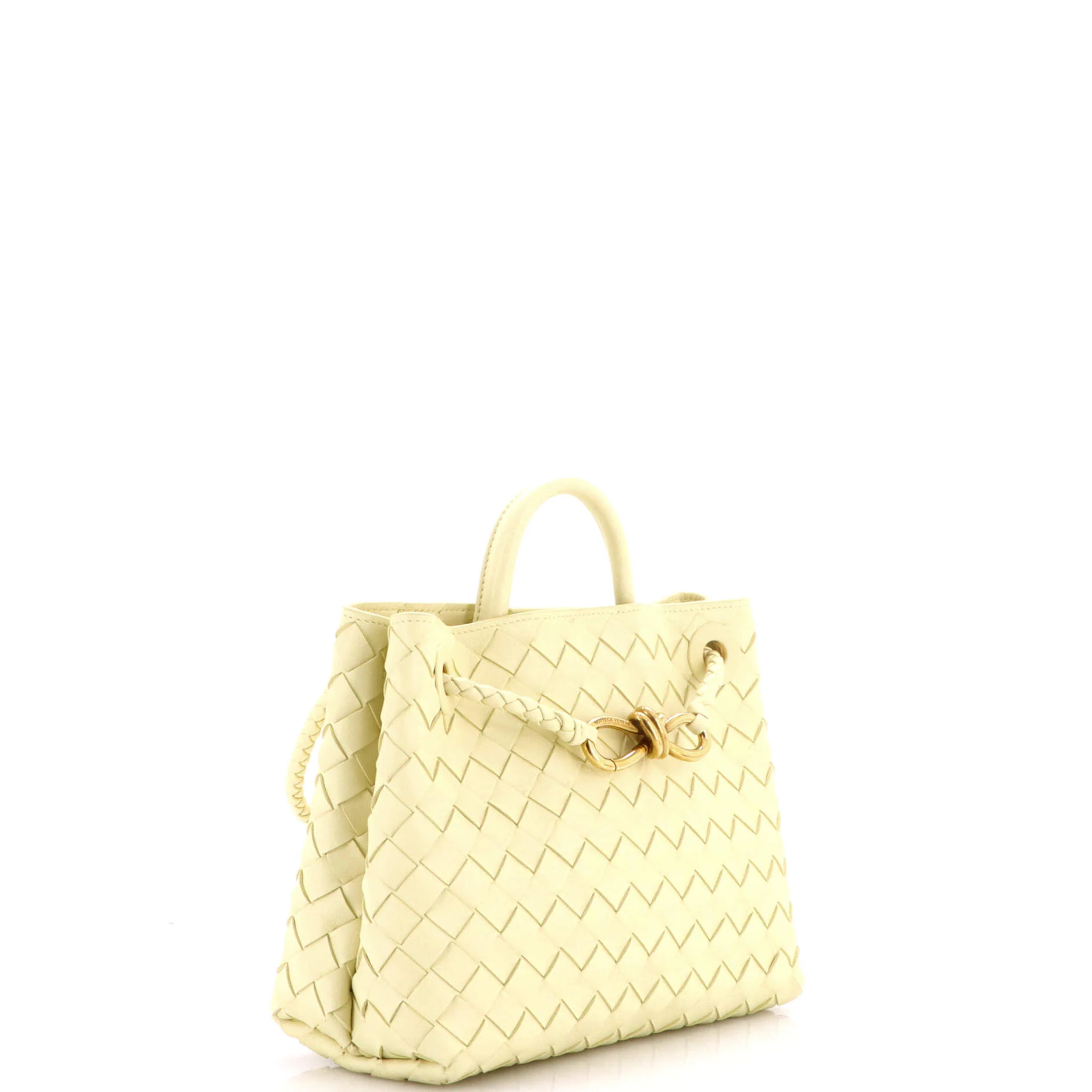 Andiamo Top Handle Bag Intrecciato Nappa Small - Image 2