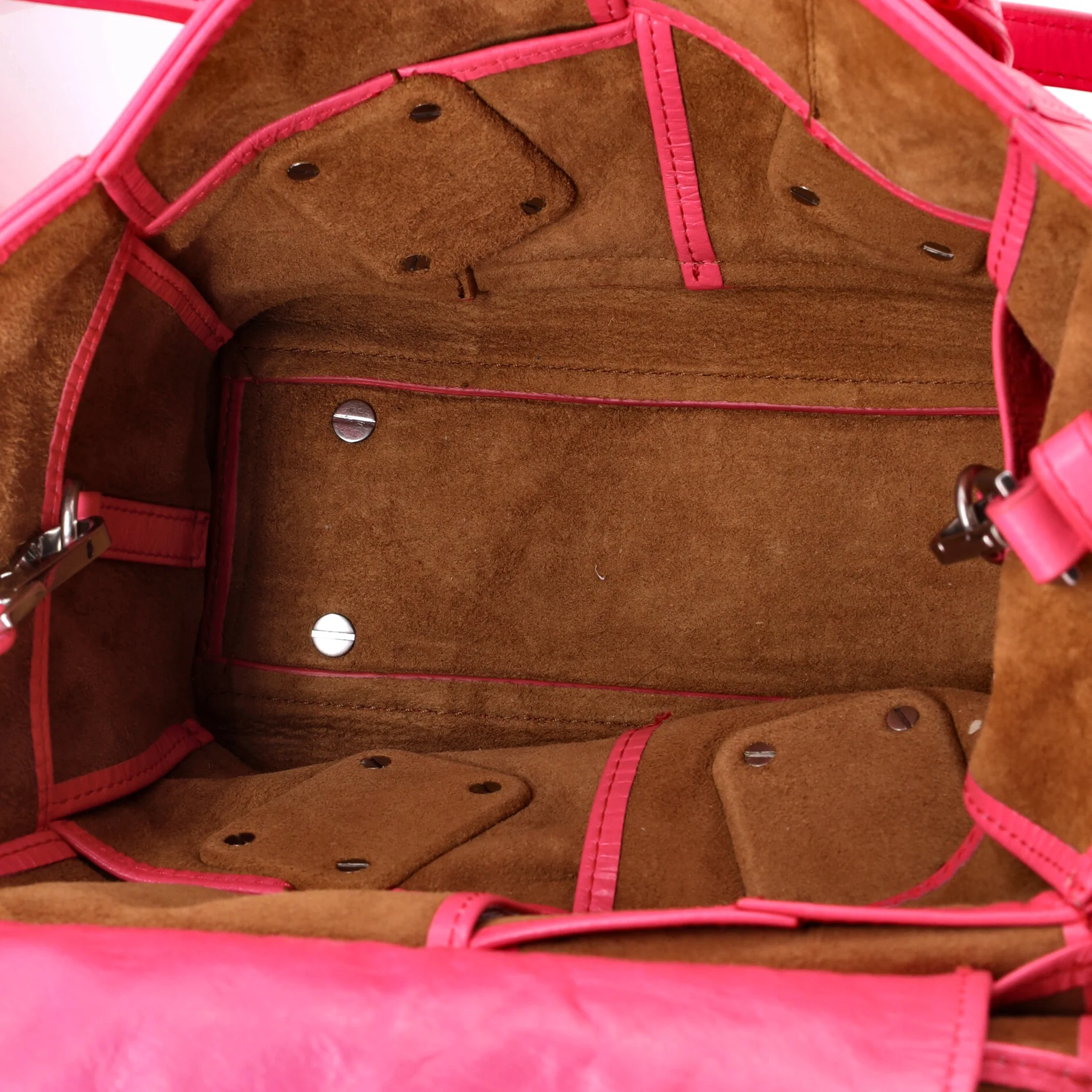 Arco Bag Maxi Intrecciato Leather Mini - Image 5
