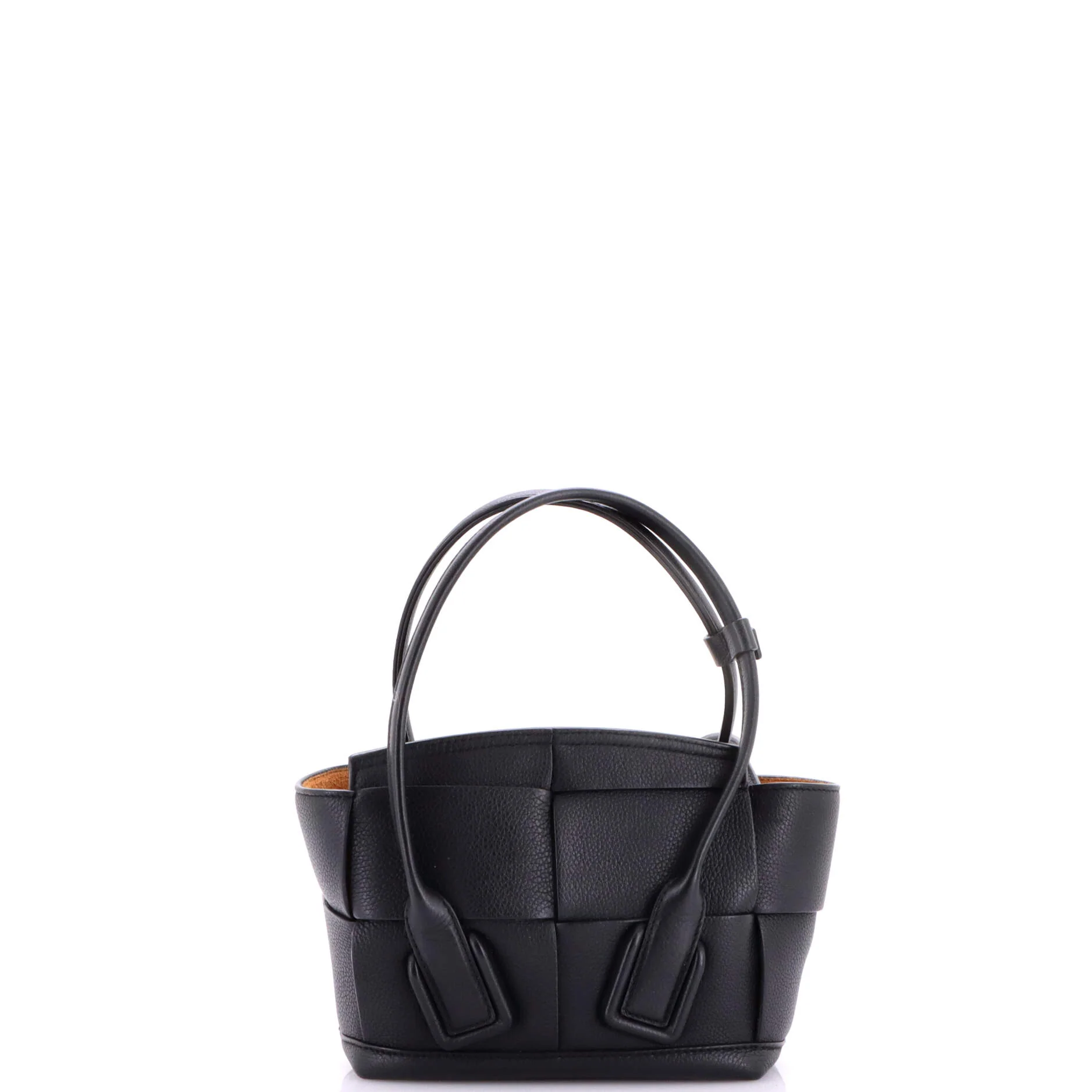 Arco Bag Maxi Intrecciato Leather Small - Image 3