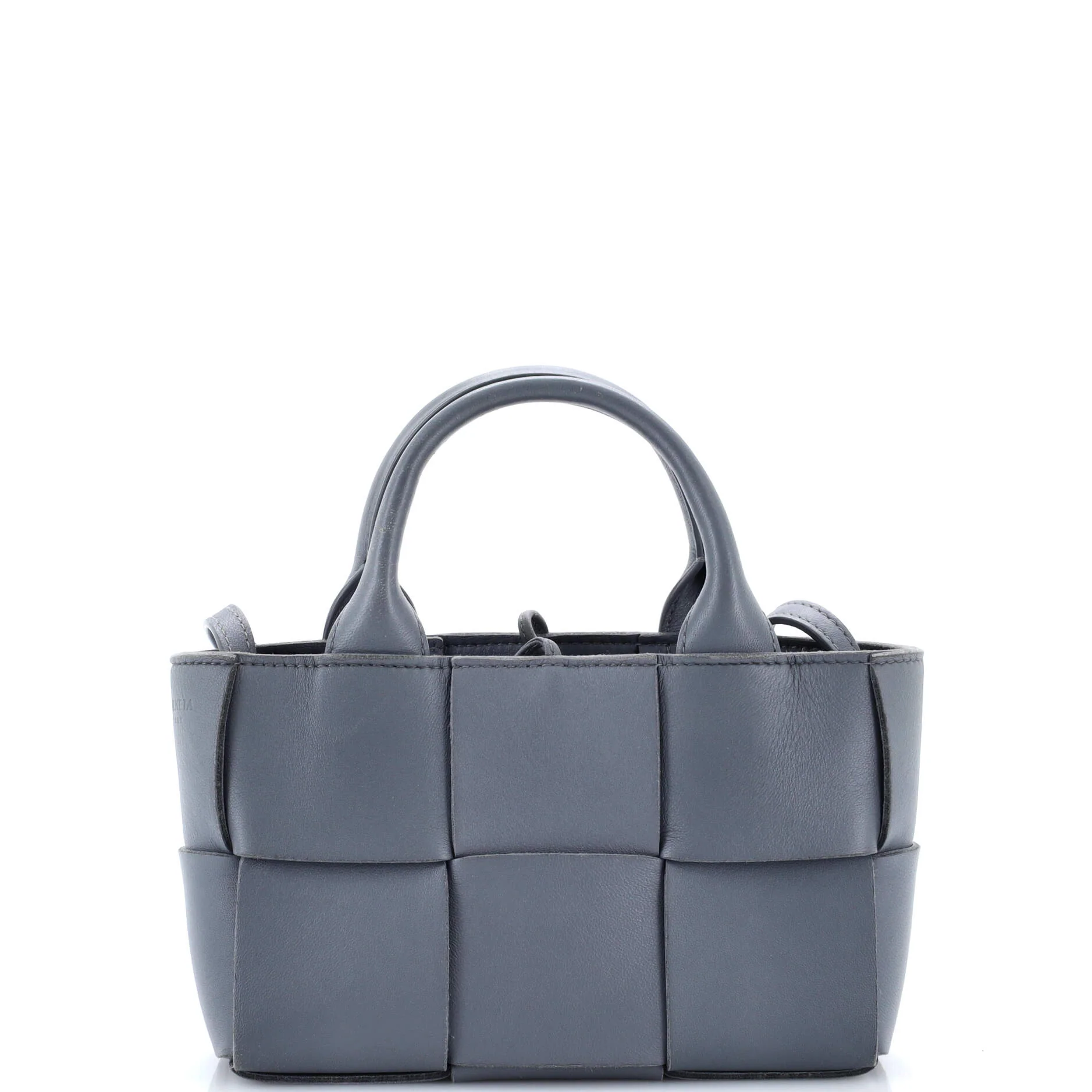 Arco Tote Maxi Intrecciato Leather Candy - Image 3
