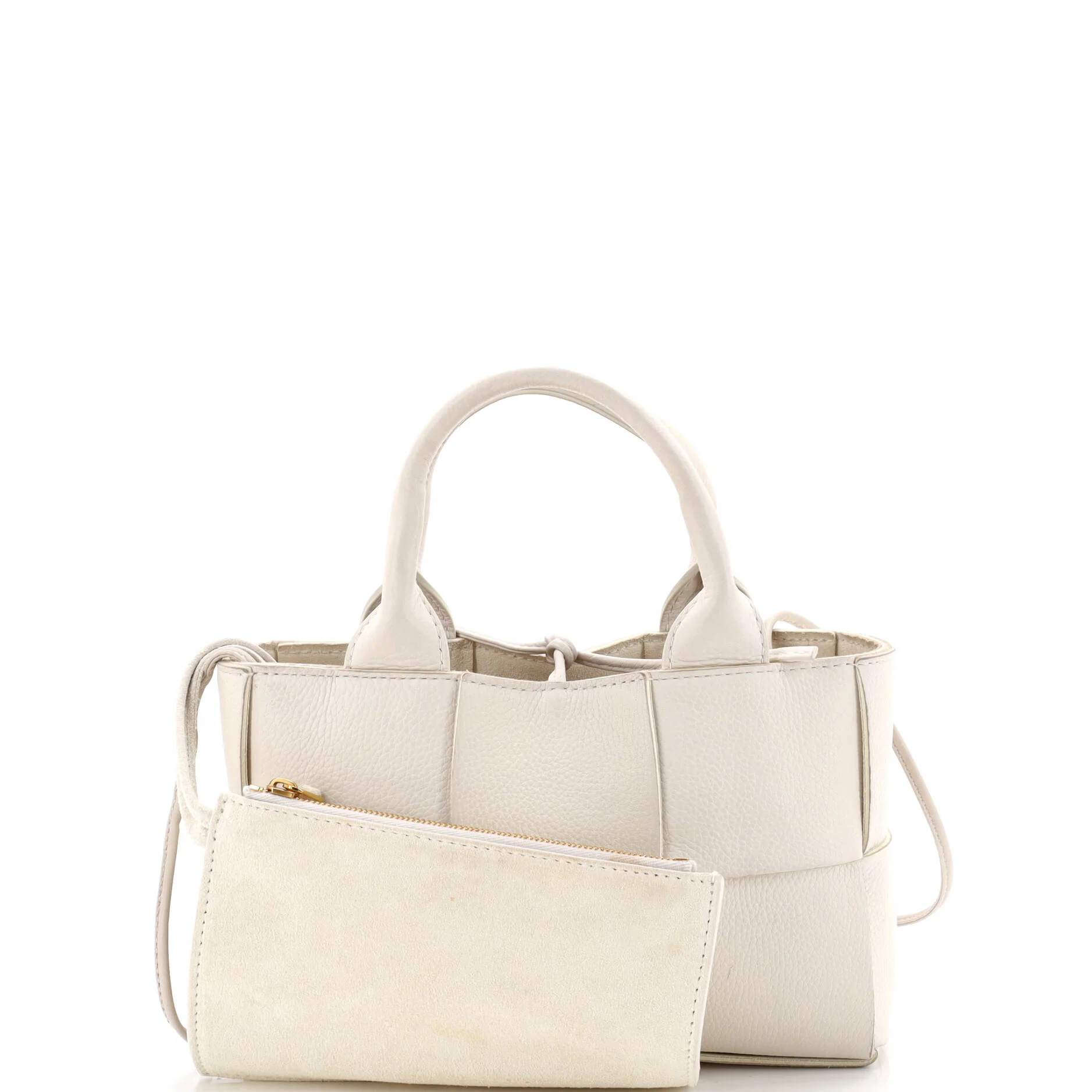 Arco Tote Maxi Intrecciato Leather Candy - Image 2