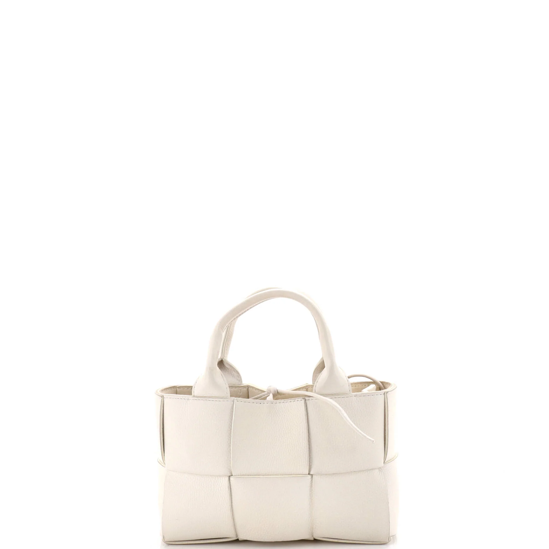 Arco Tote Maxi Intrecciato Leather Candy - Image 4