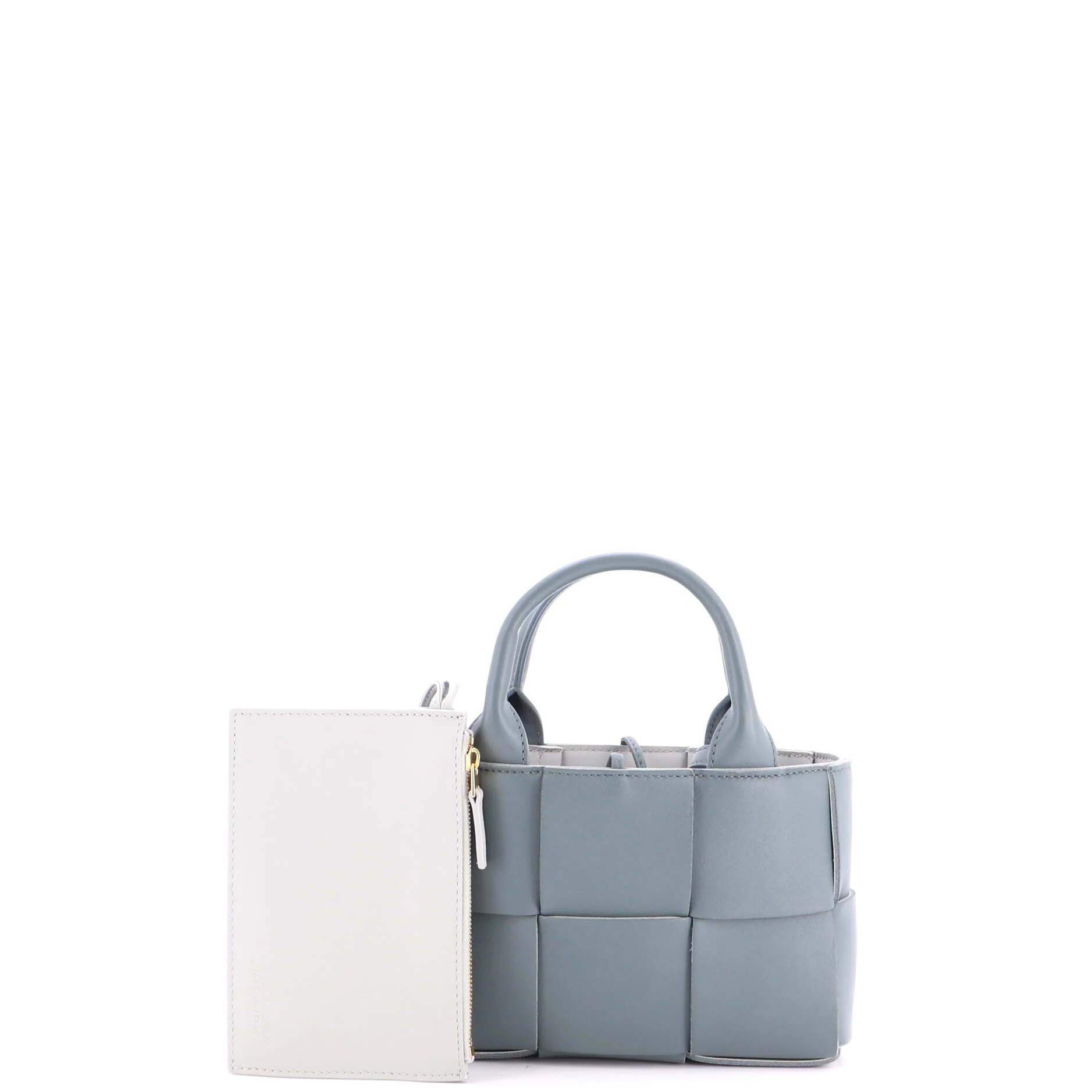 Arco Tote Maxi Intrecciato Leather Candy - Image 2