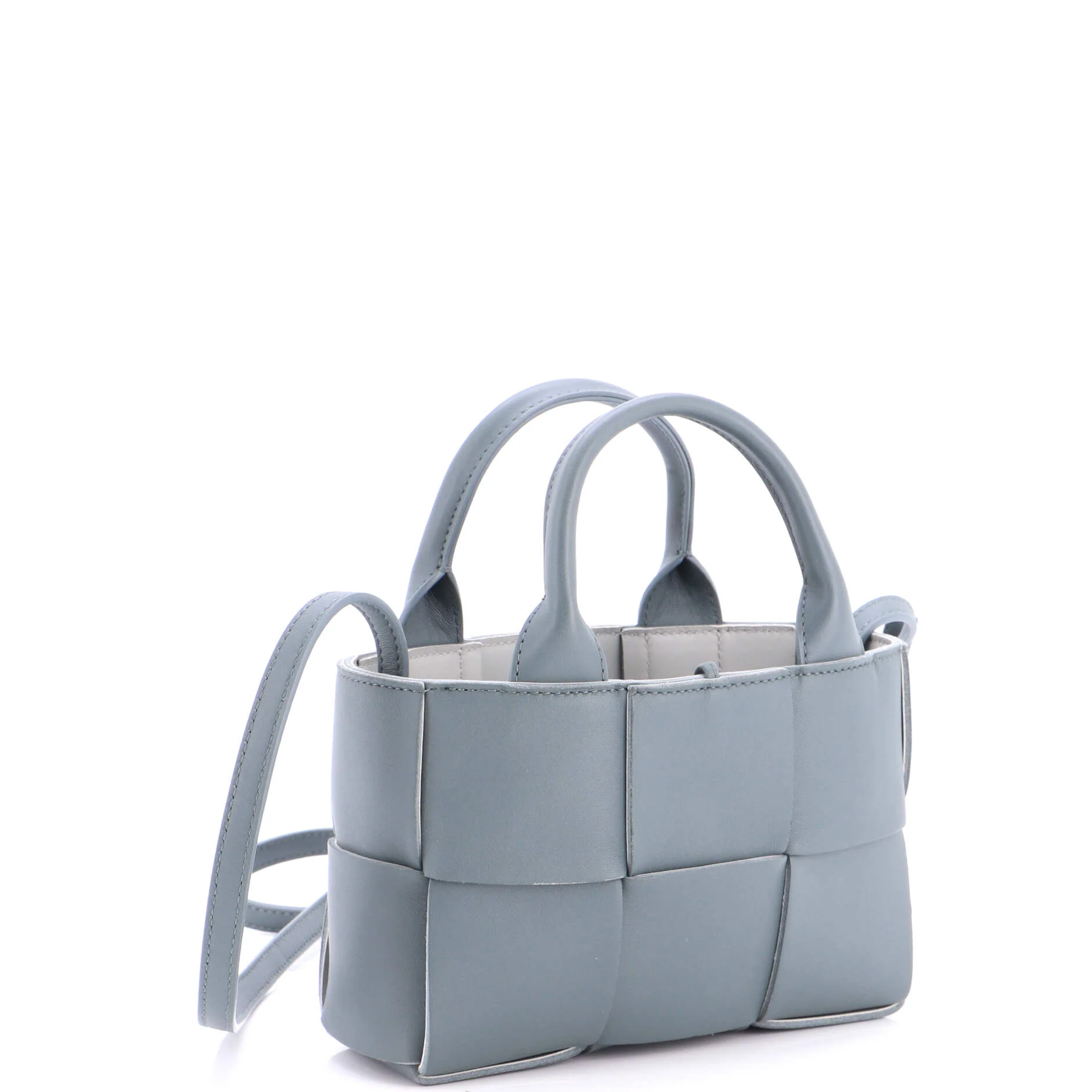 Arco Tote Maxi Intrecciato Leather Candy - Image 3