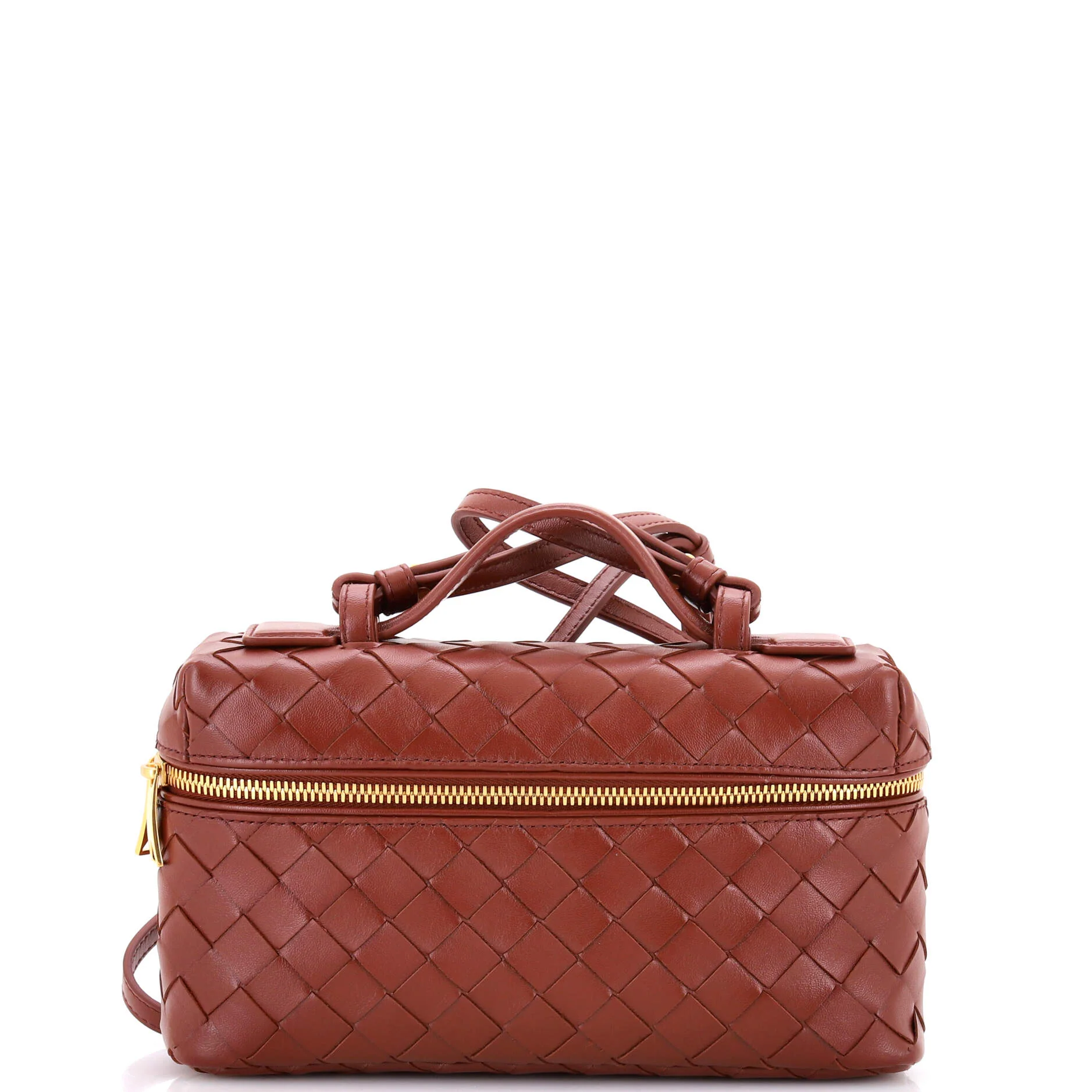 Bang Bang Vanity Case Intrecciato Leather