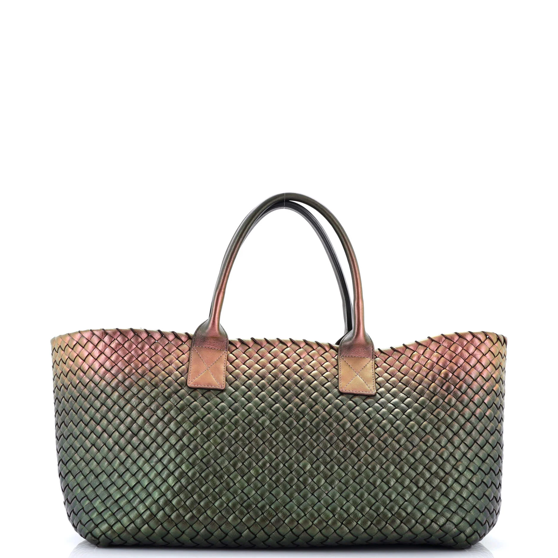 Cabat Tote Intrecciato Iridescent Nappa Medium - Image 3