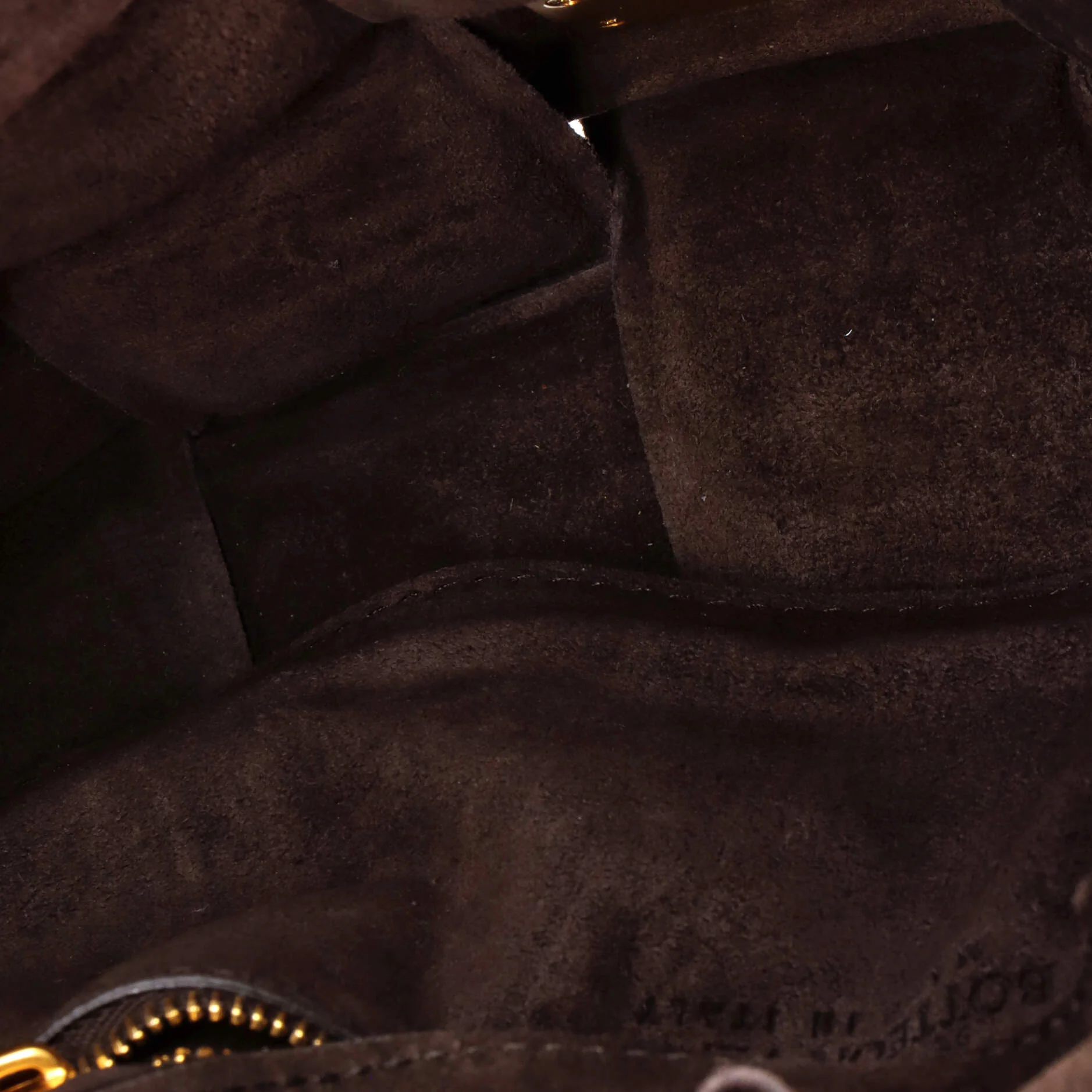 Cassette Chain Crossbody Bag Padded Maxi Intrecciato Suede - Image 5