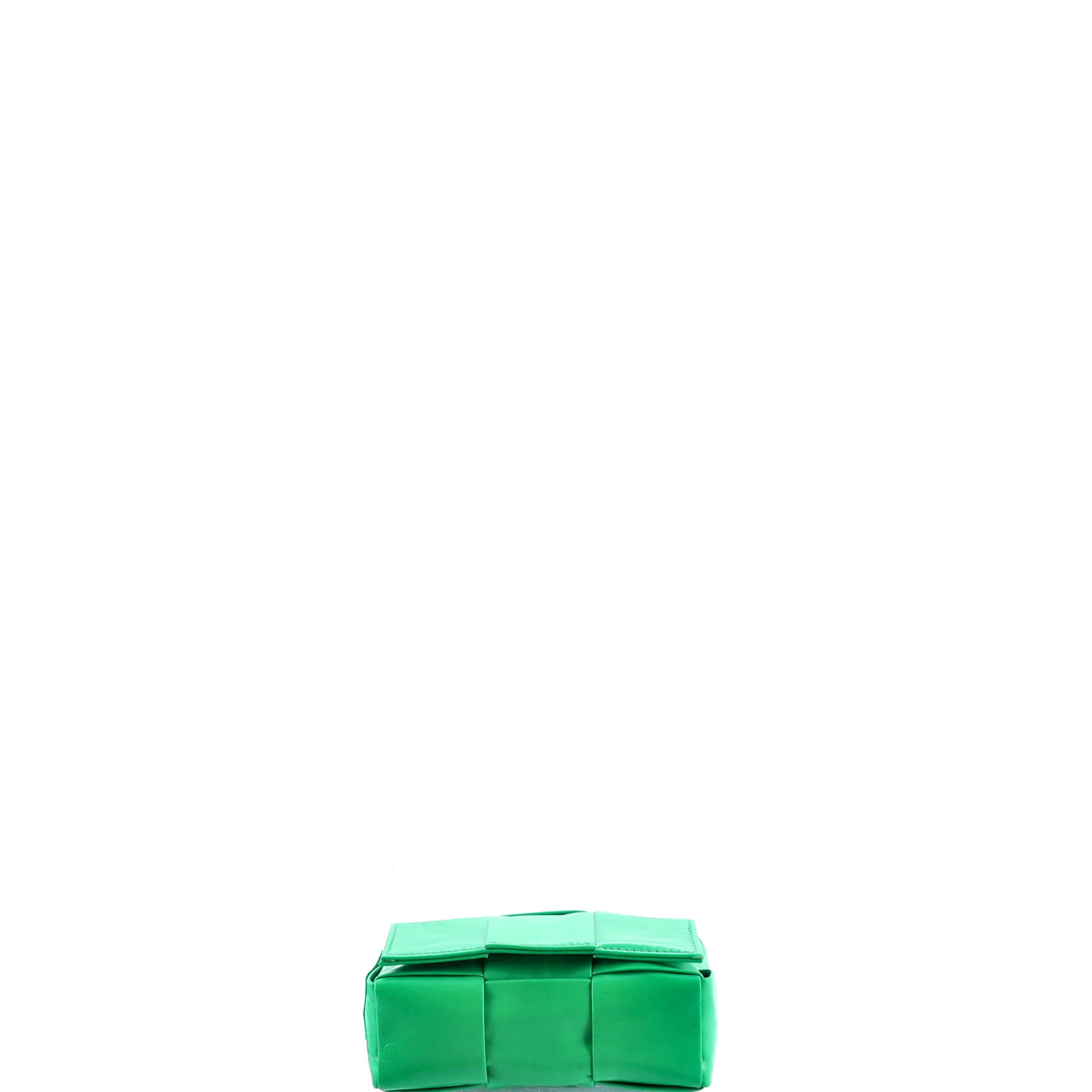 Cassette Crossbody Bag Maxi Intrecciato Leather Candy - Image 4