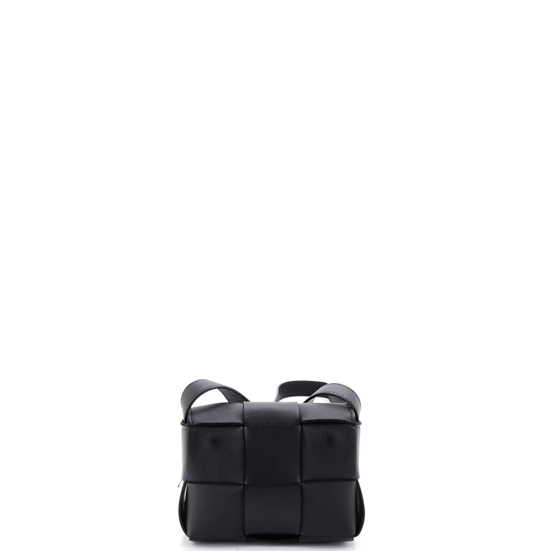 Cassette Crossbody Bag Maxi Intrecciato Leather Candy - Image 3