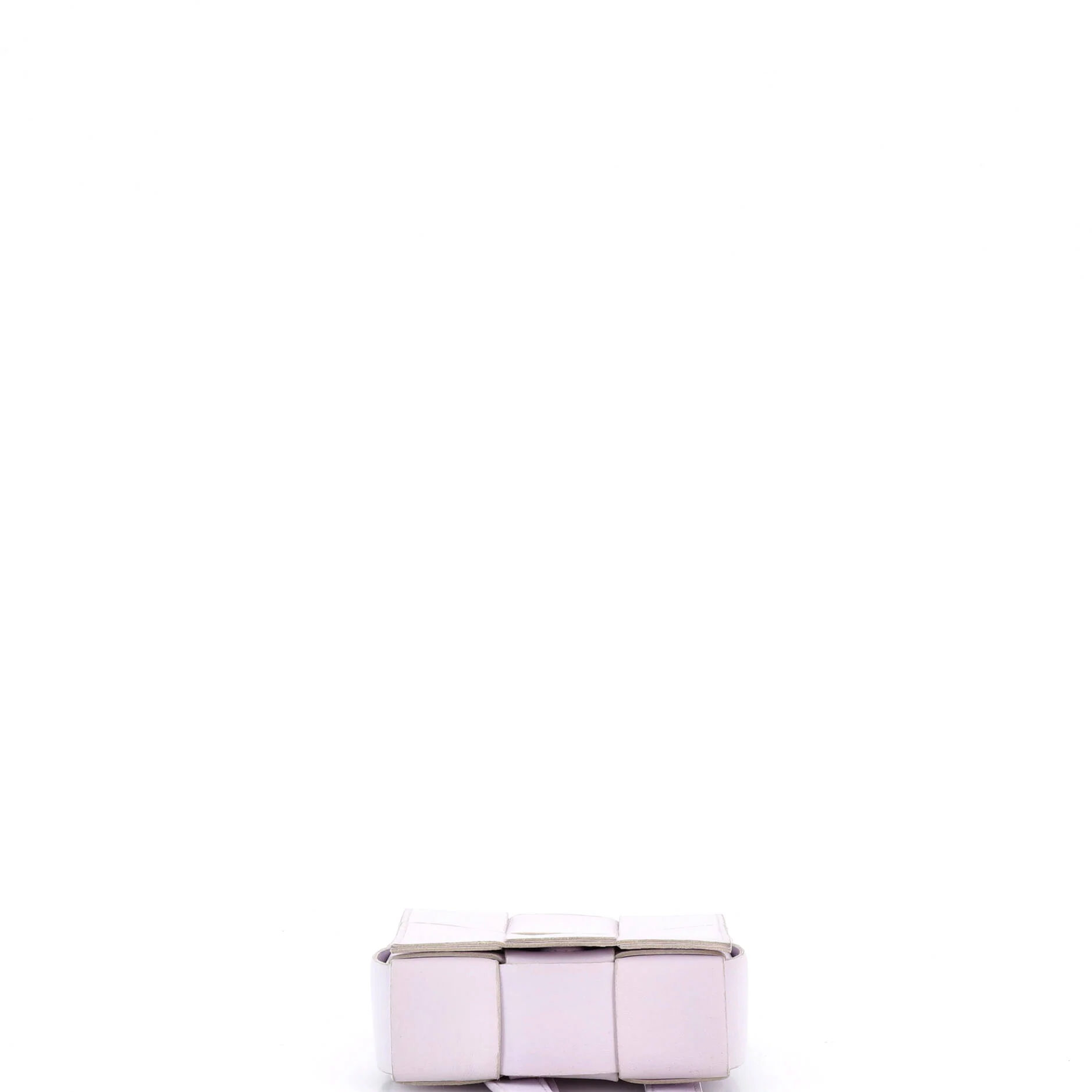 Cassette Crossbody Bag Maxi Intrecciato Leather Candy - Image 4