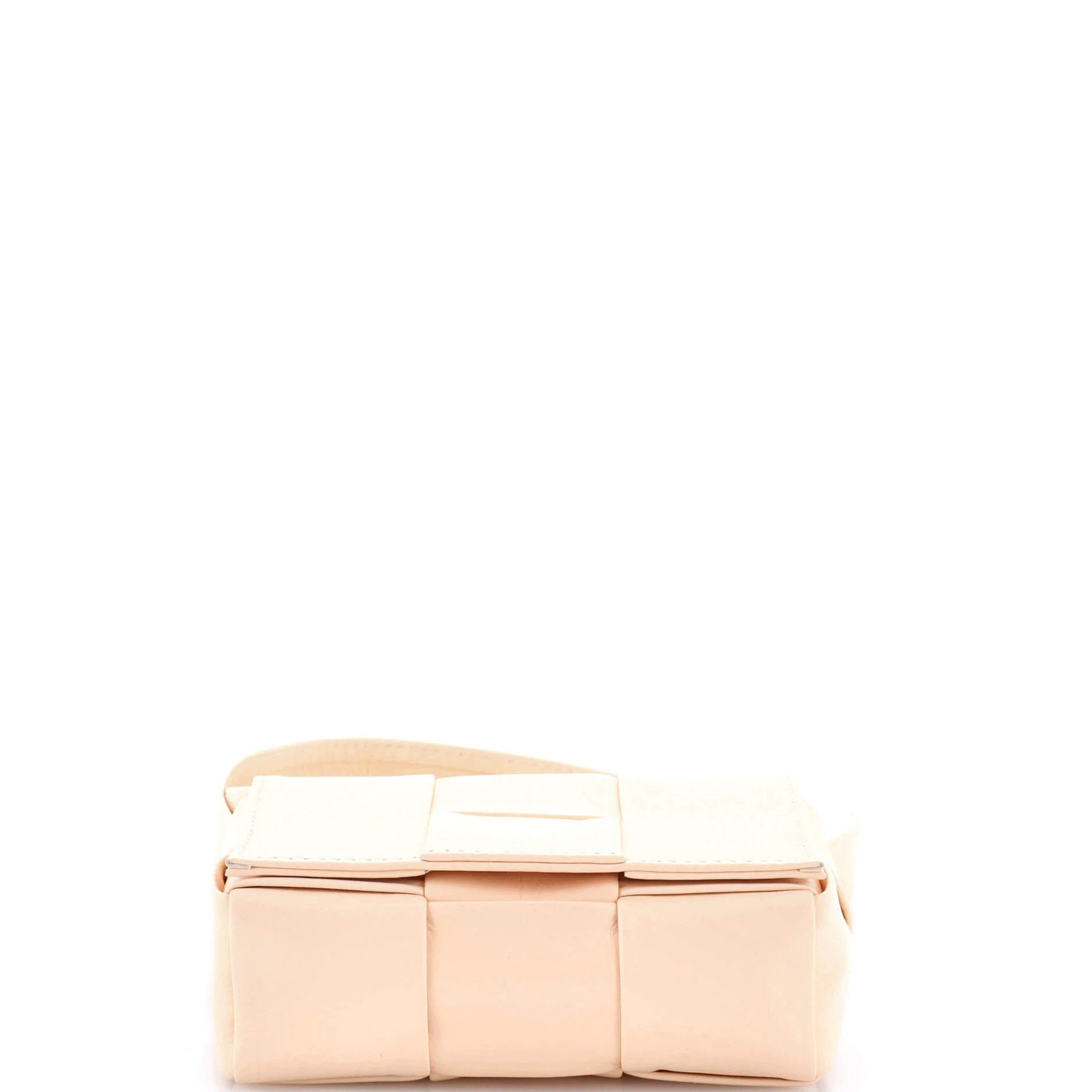 Cassette Crossbody Bag Maxi Intrecciato Leather Candy - Image 4