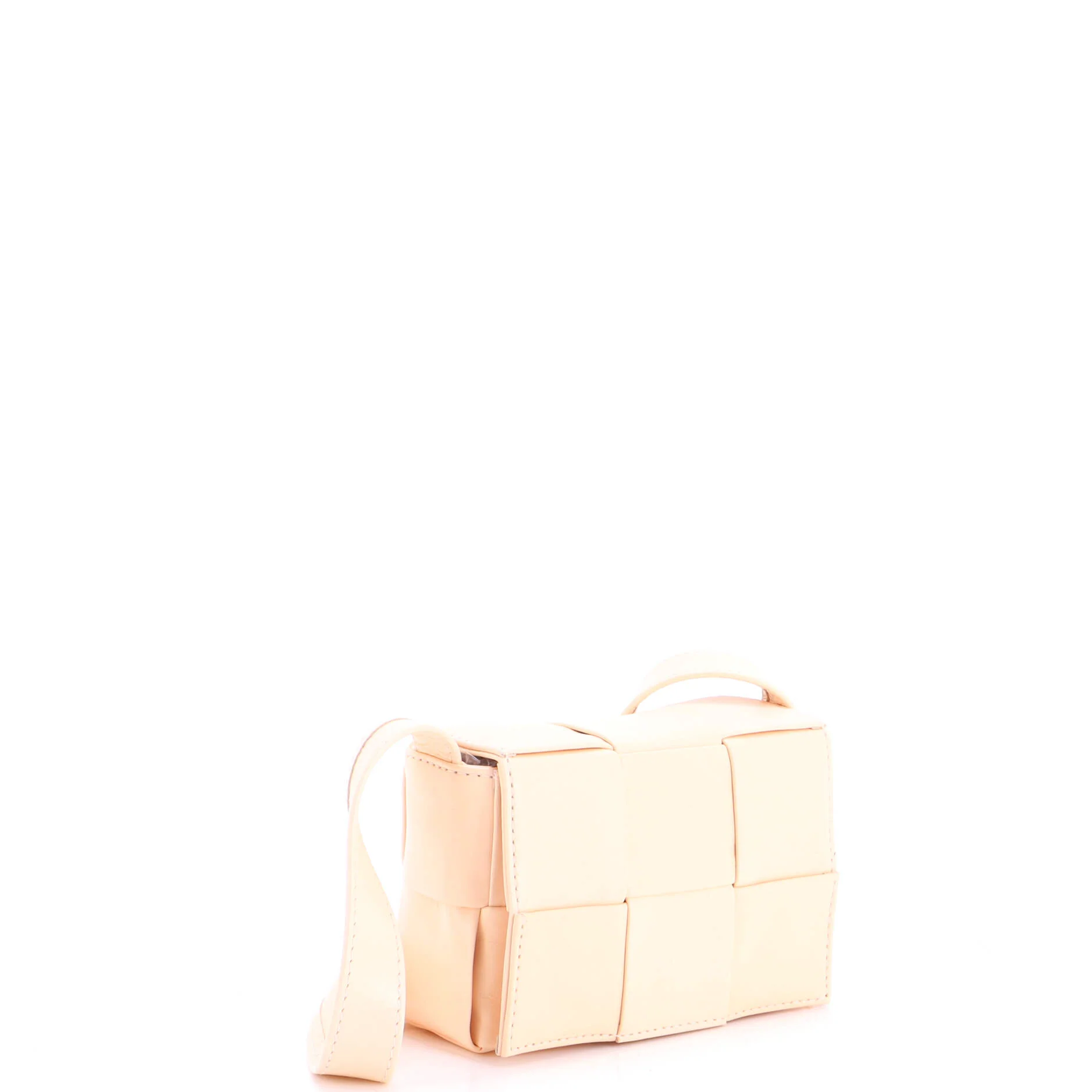 Cassette Crossbody Bag Maxi Intrecciato Leather Candy - Image 2