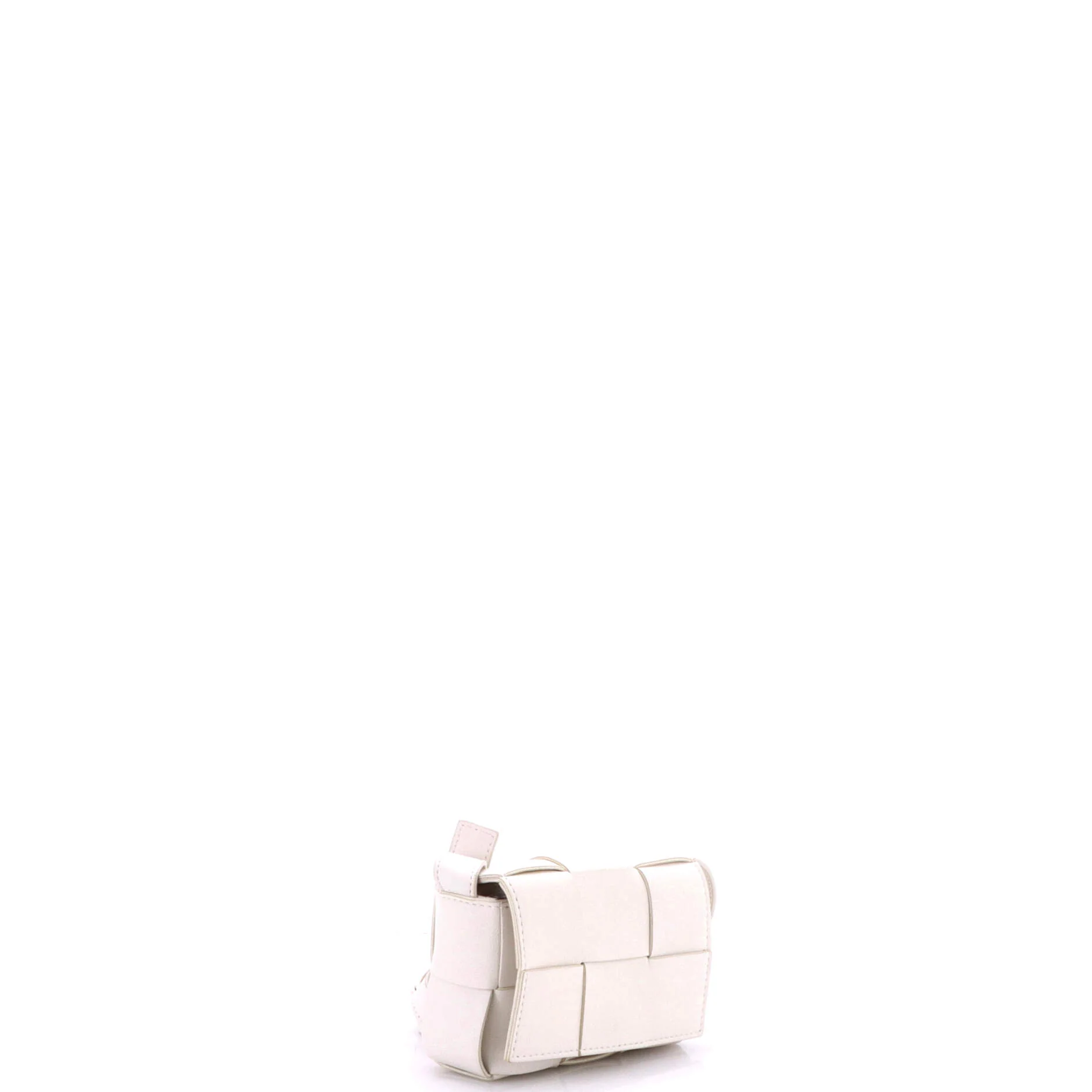 Cassette Crossbody Bag Maxi Intrecciato Leather Candy - Image 2