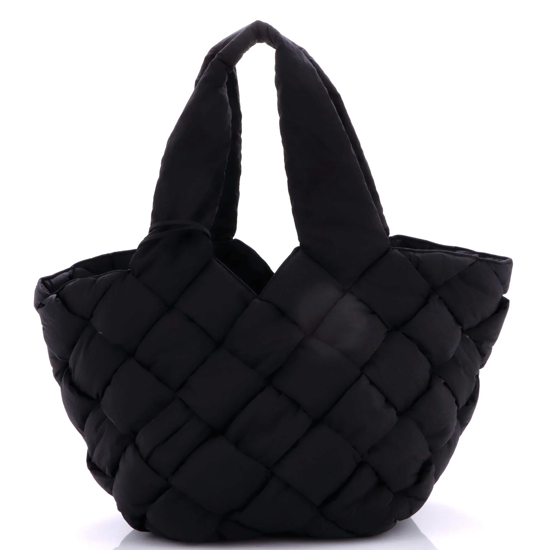 Cassette Paper Tote Intrecciato Nylon
