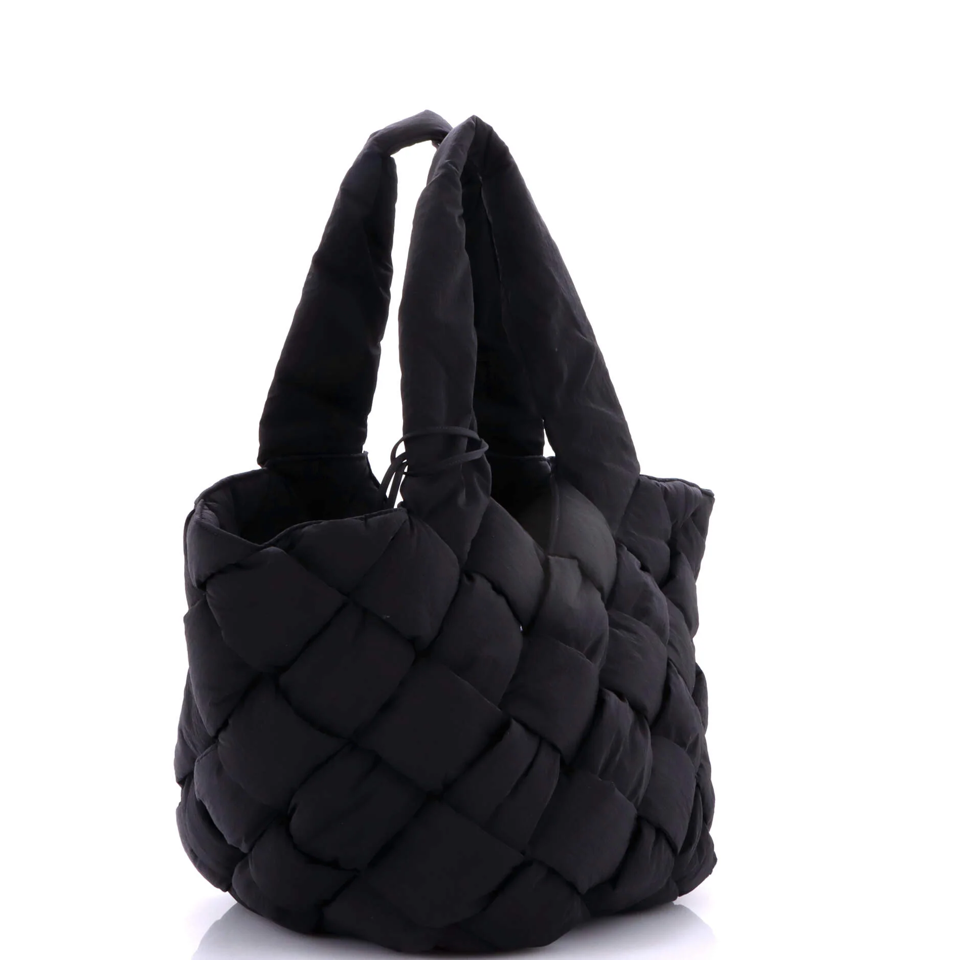 Cassette Paper Tote Intrecciato Nylon - Image 3