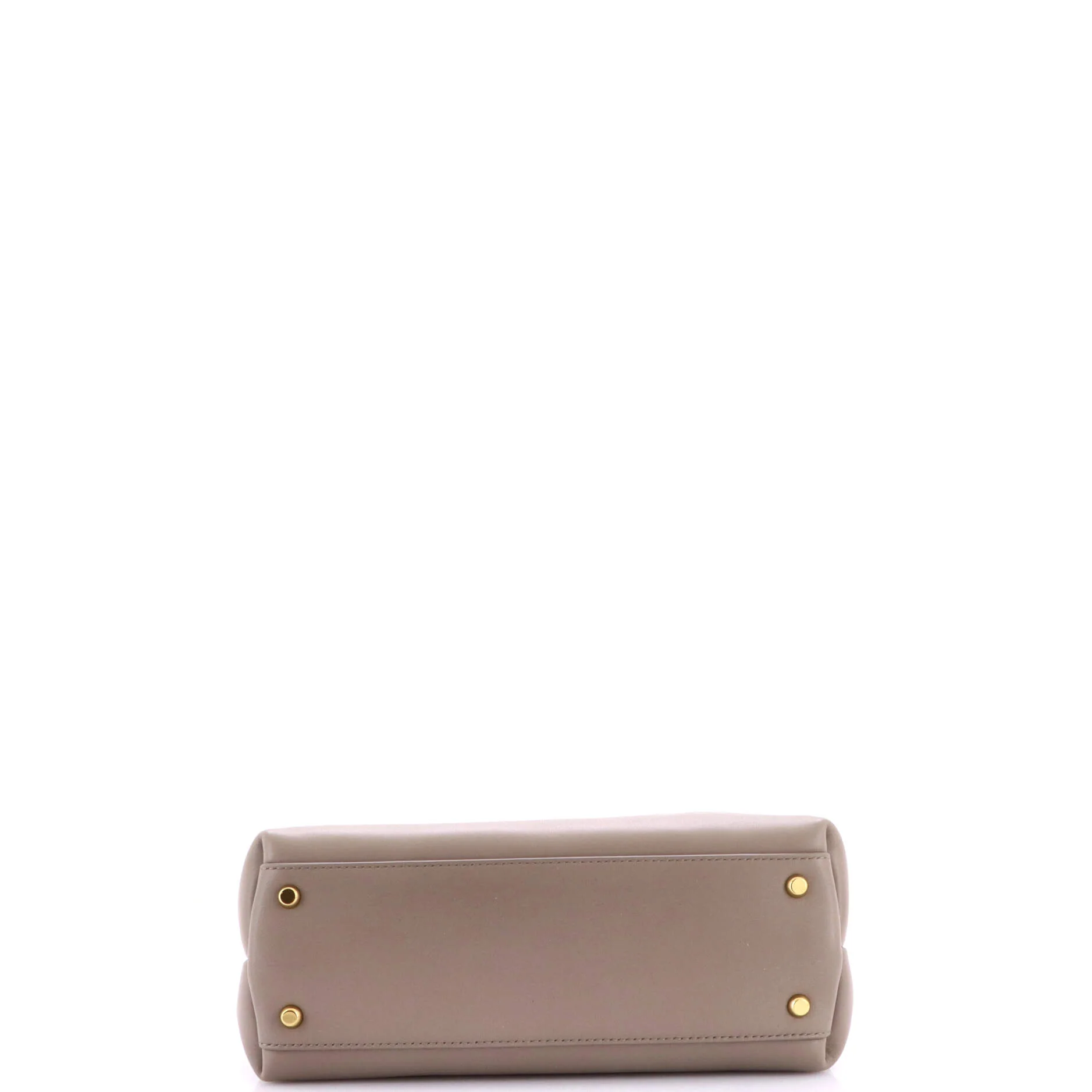Ciao Ciao Top Handle Bag Leather with Intrecciato Detail Small - Image 4
